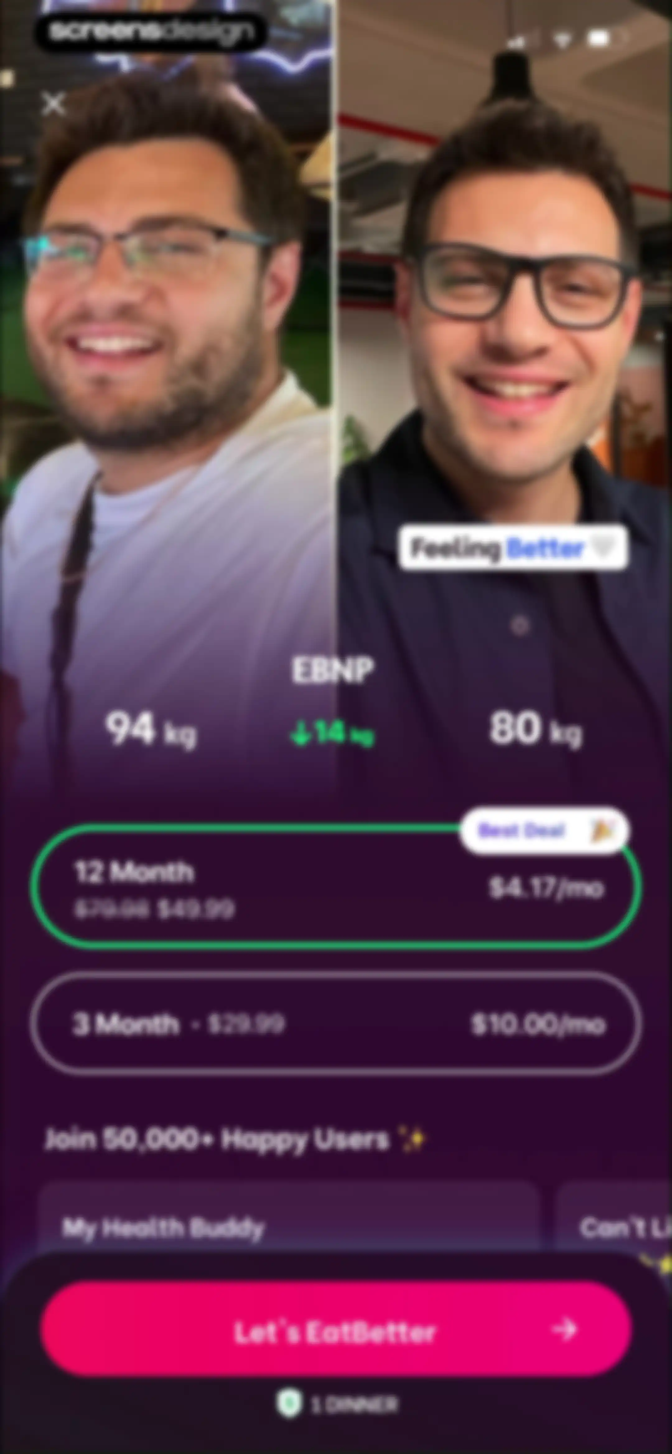 EatBetter: AI Food Journal screen 68