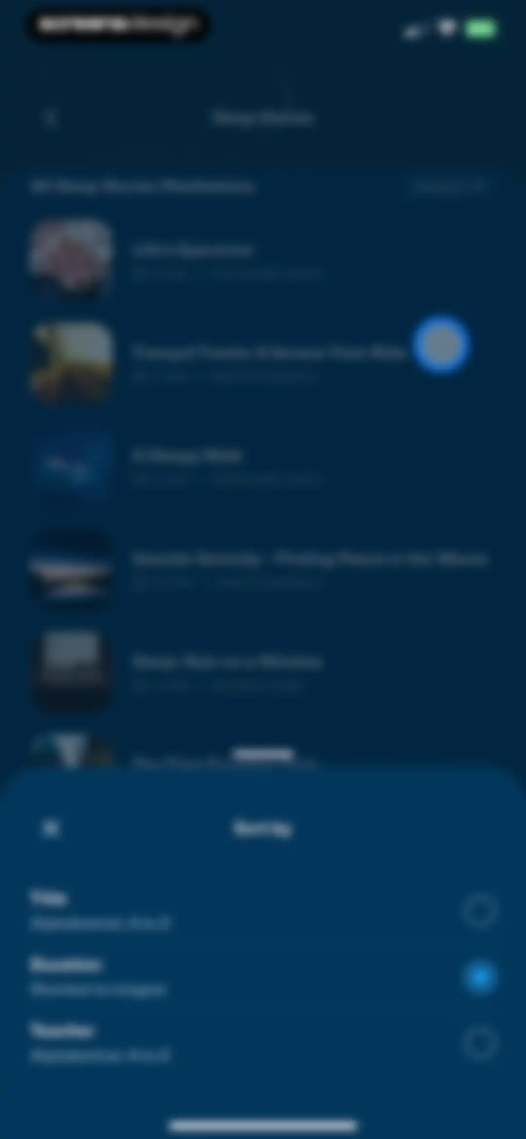 The Mindfulness App screen 36