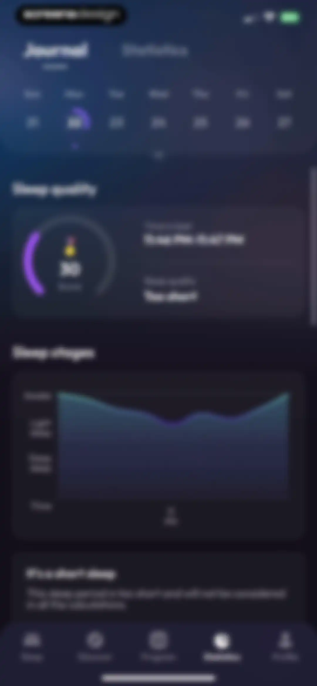 Sleep Tracker: Recorder, Sound screen 49