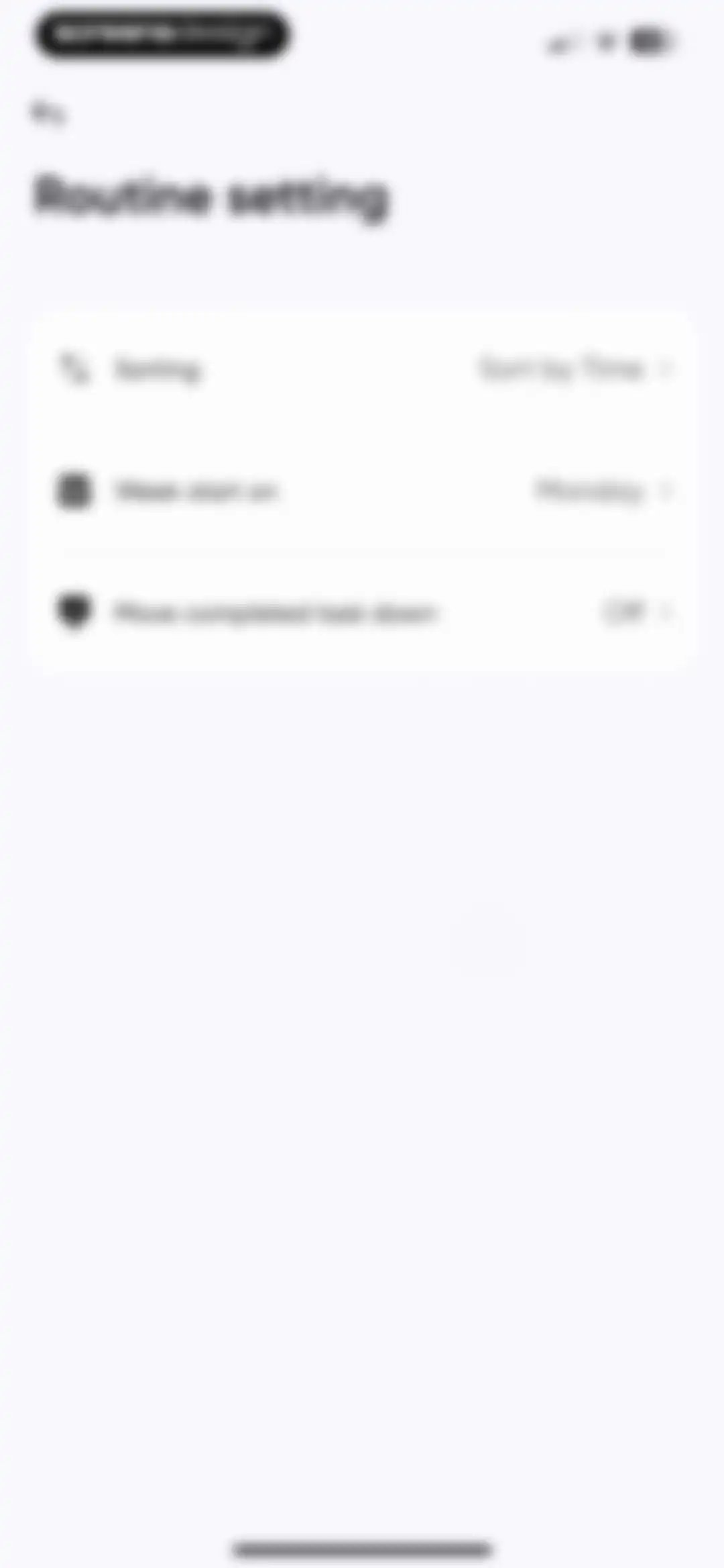 Me+ Lifestyle Routine screen 193