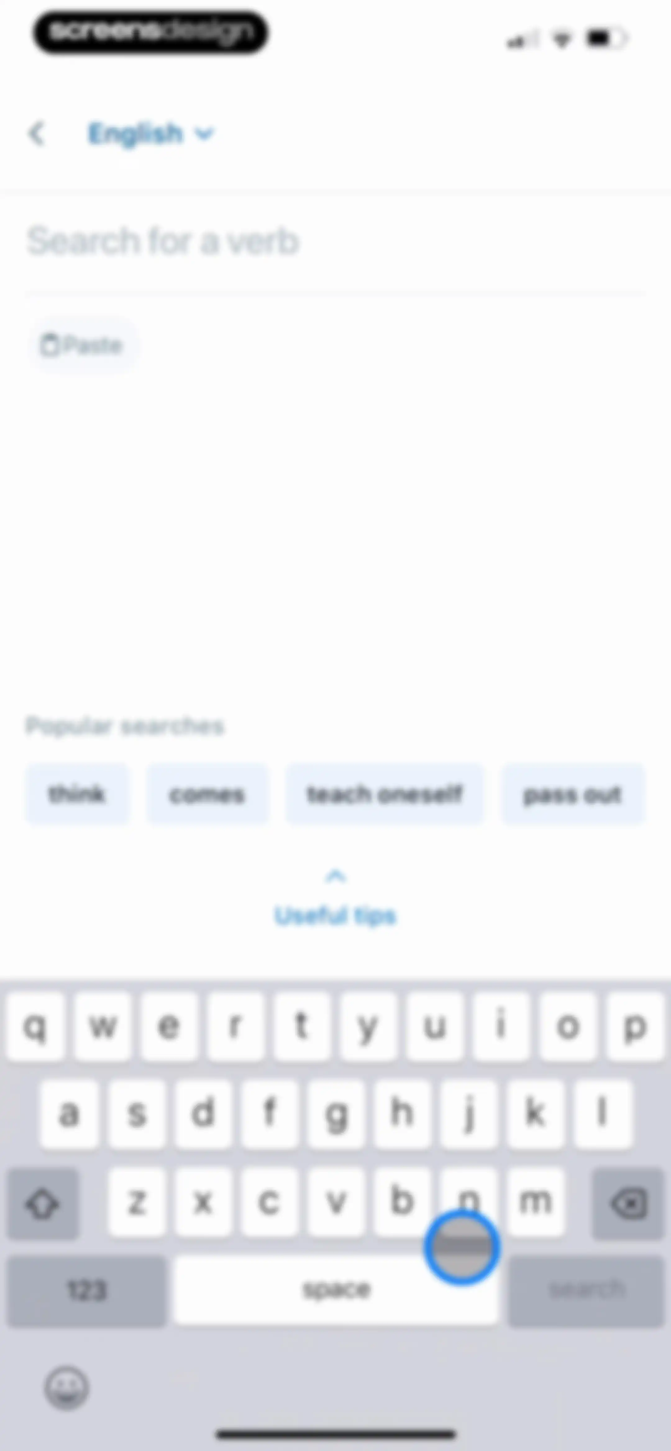 Reverso translate and learn screen 125