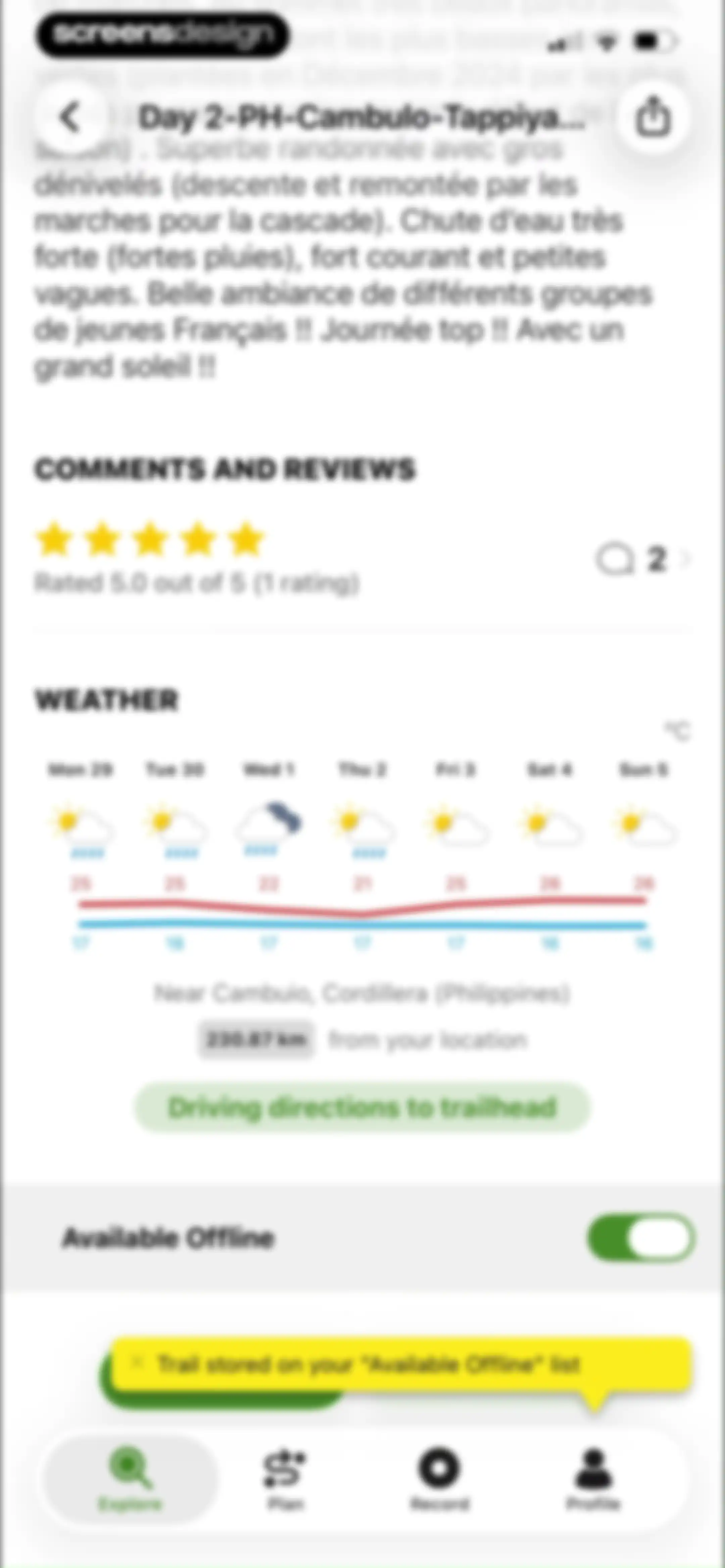 Wikiloc - Trails of the World screen 50