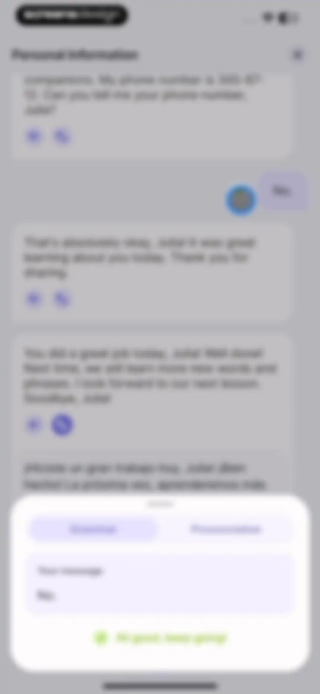 JustSpeak – AI English Tutor screen 62