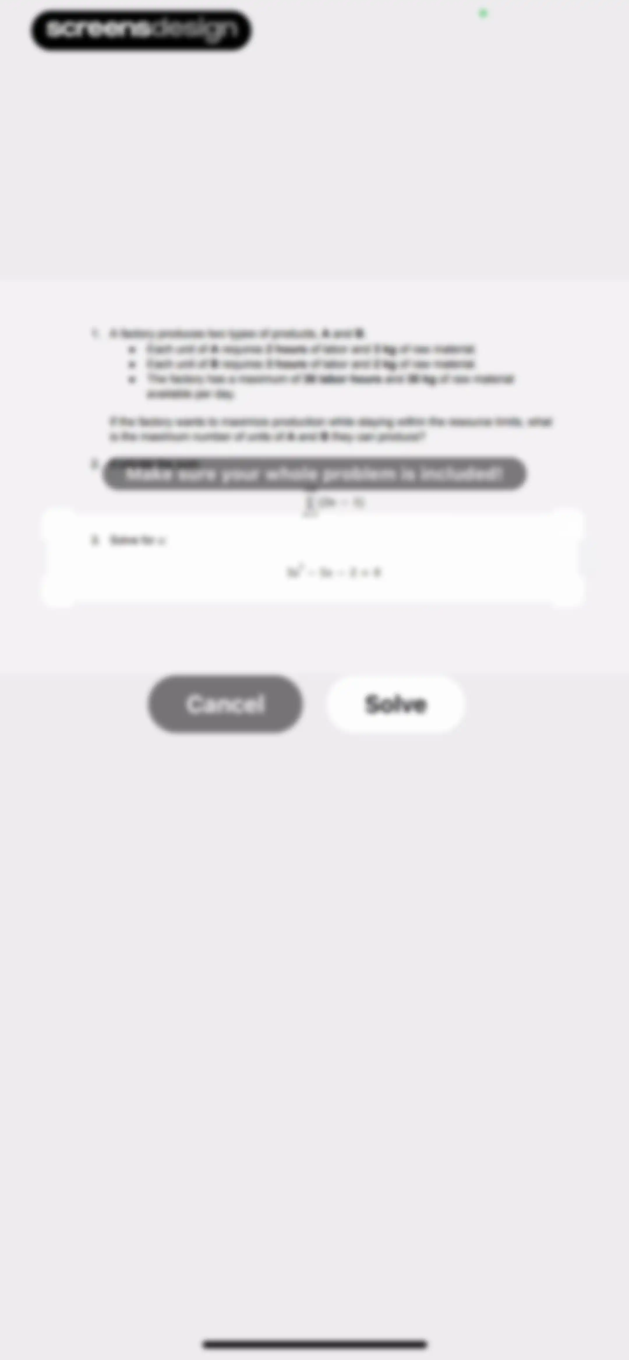 Photomath screen 52