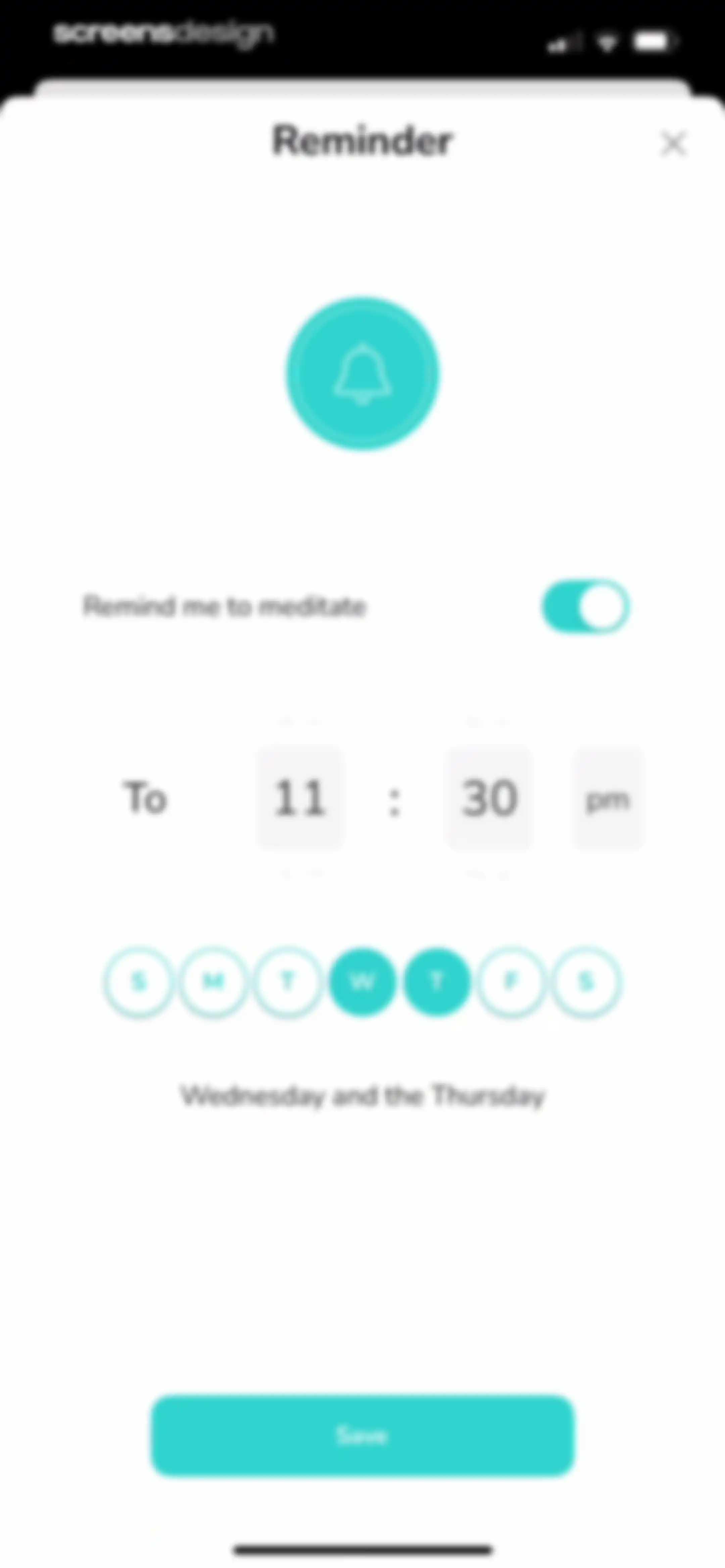 Petit BamBou: Mindfulness screen 60