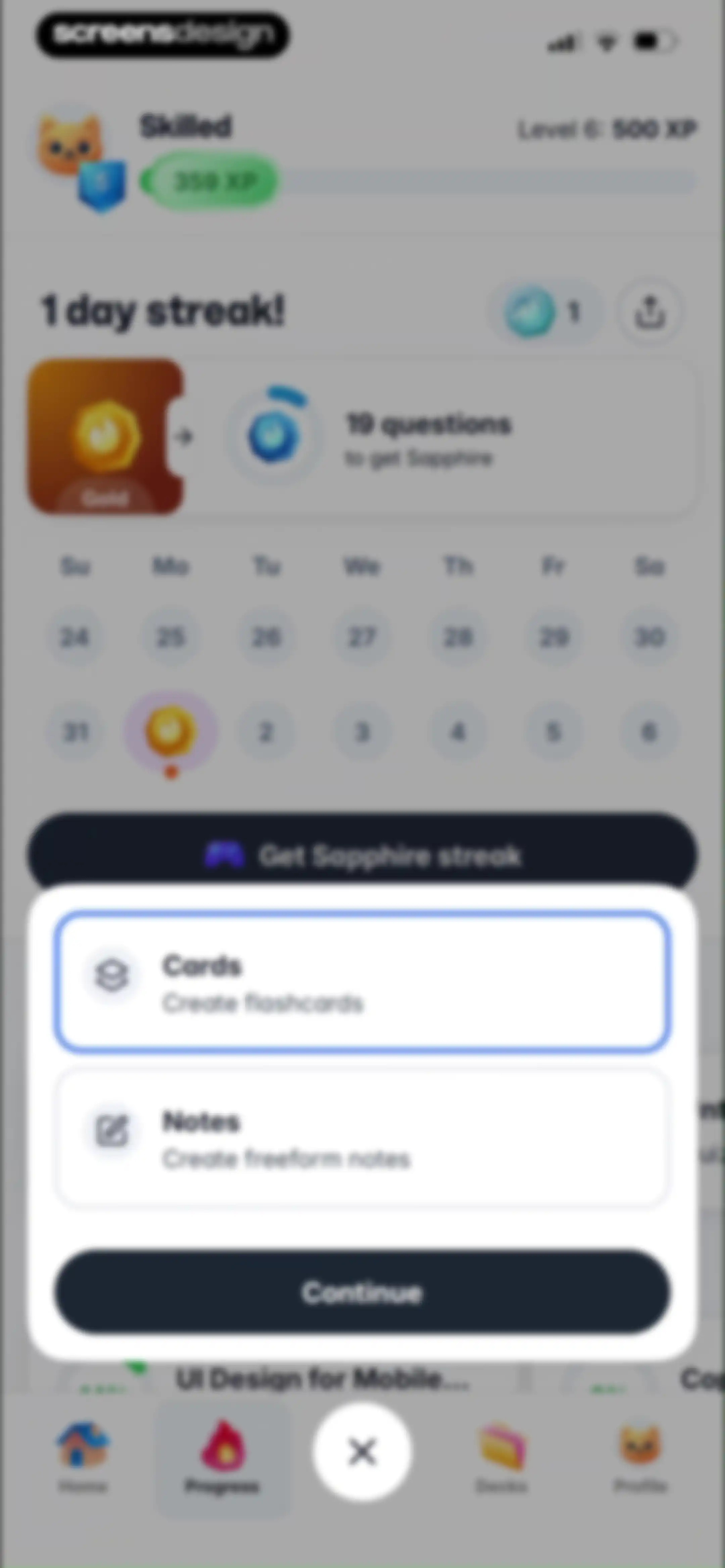Gizmo: AI Tutor screen 161