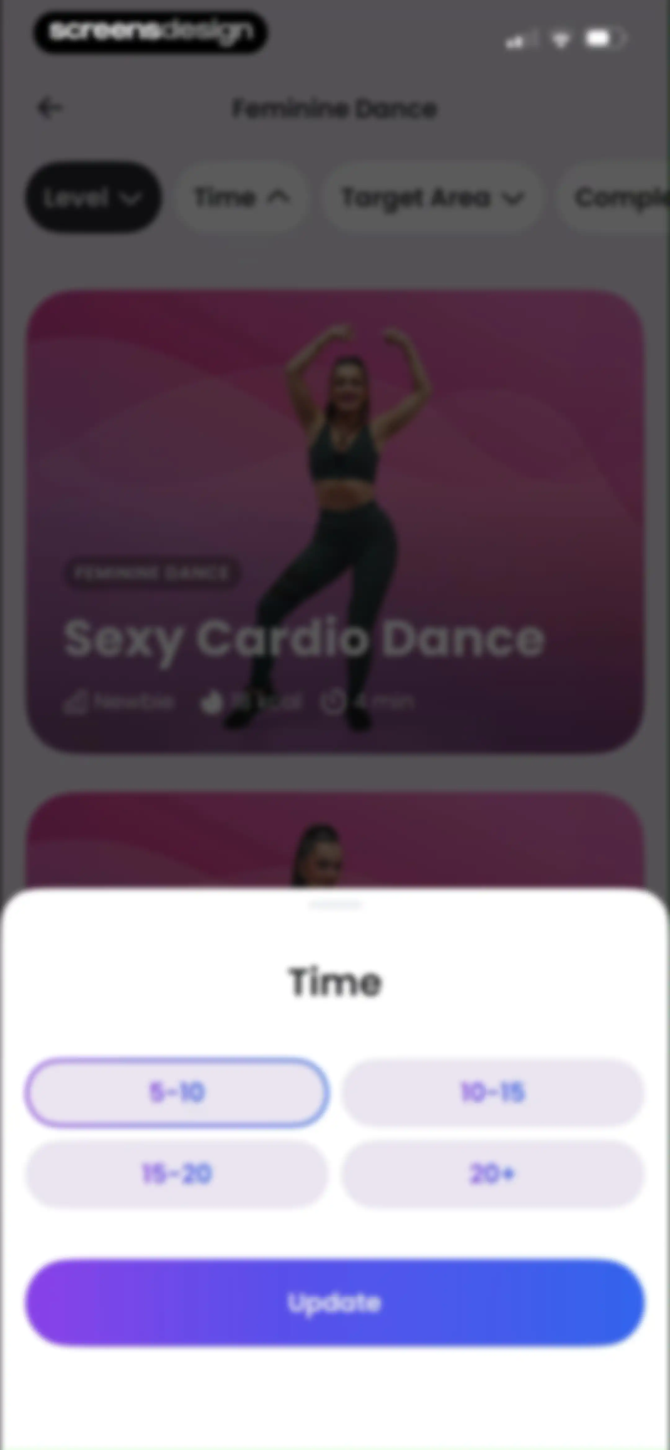 Dancebit: Home Dance Workouts screen 52