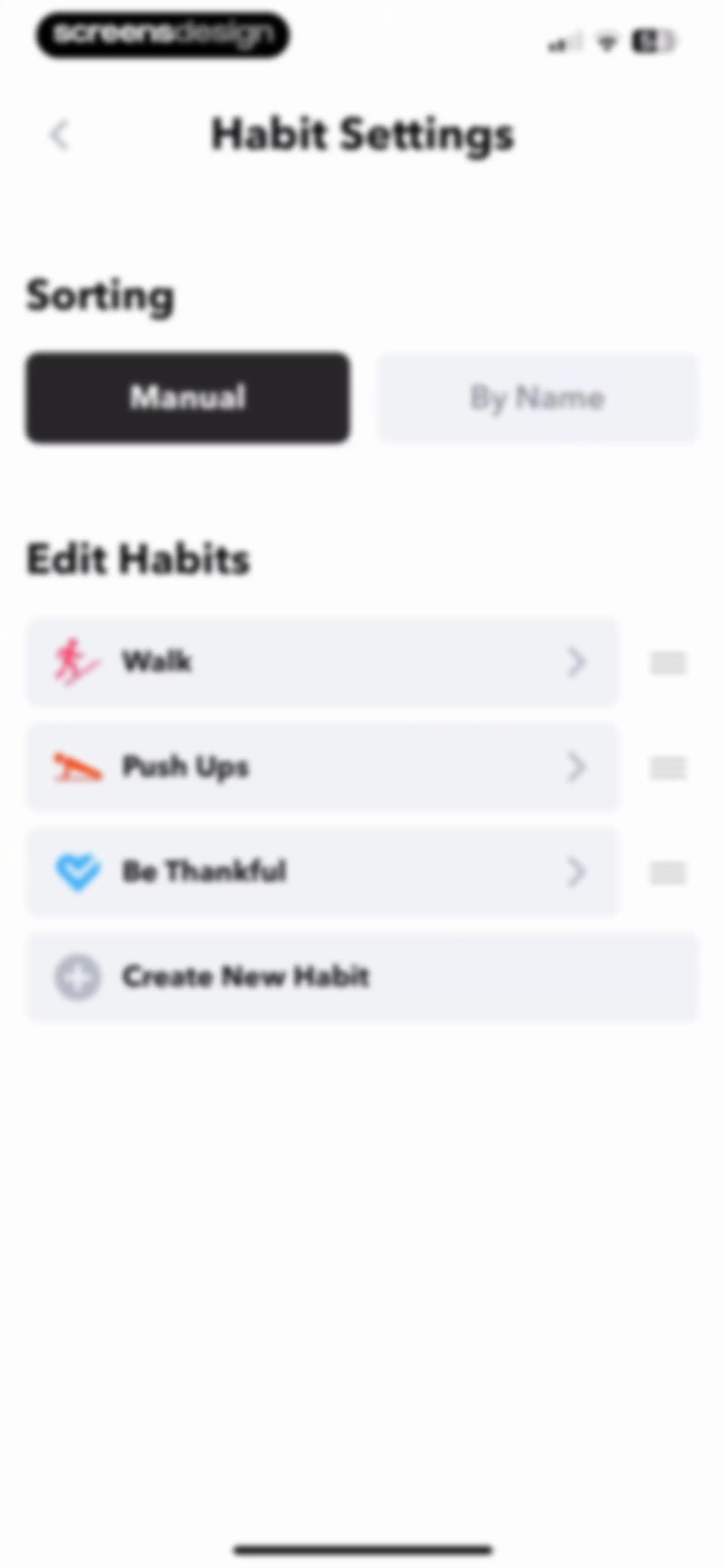 HabitMinder • Habit Tracker screen 79