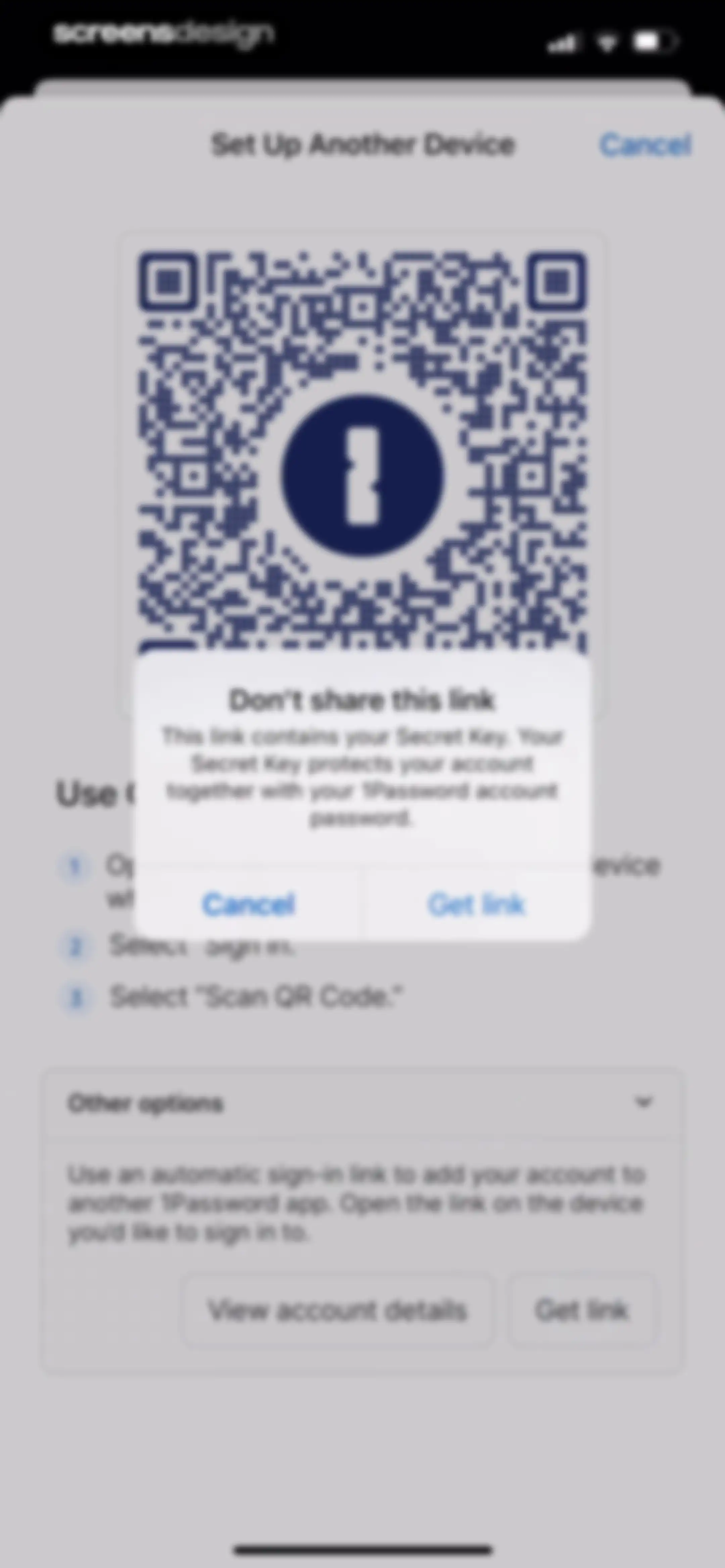 1Password: Password Manager screen 145