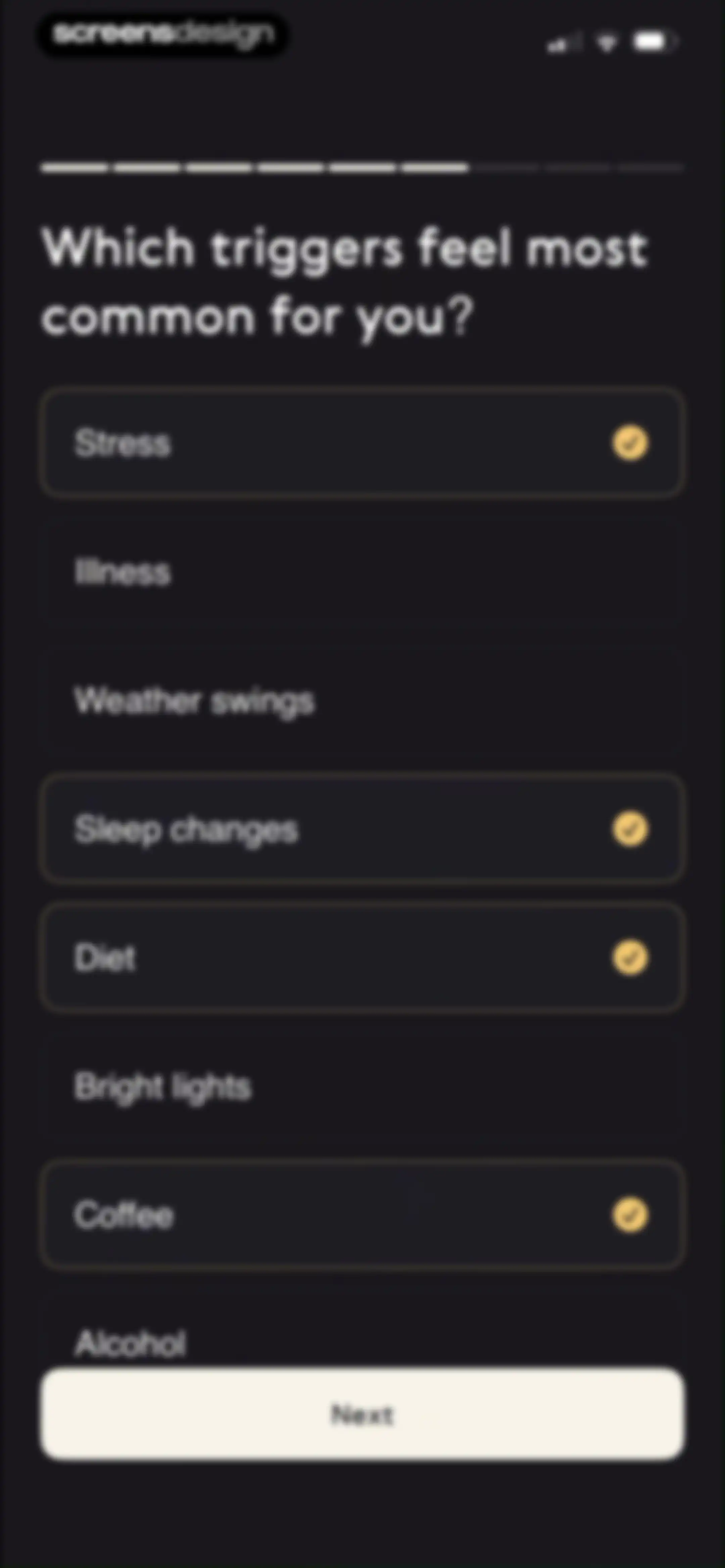 Relief - Migraine Tracker screen 17