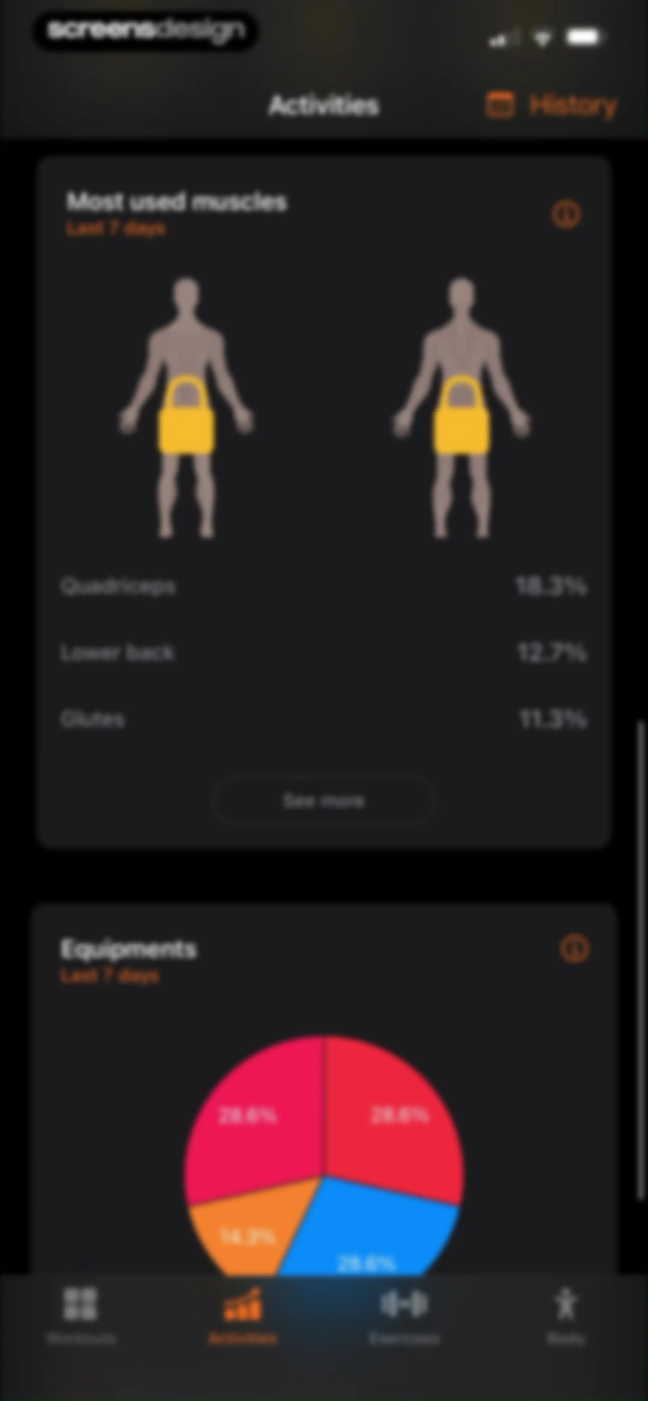 Gym WP - Workout Planner & Log screen 118