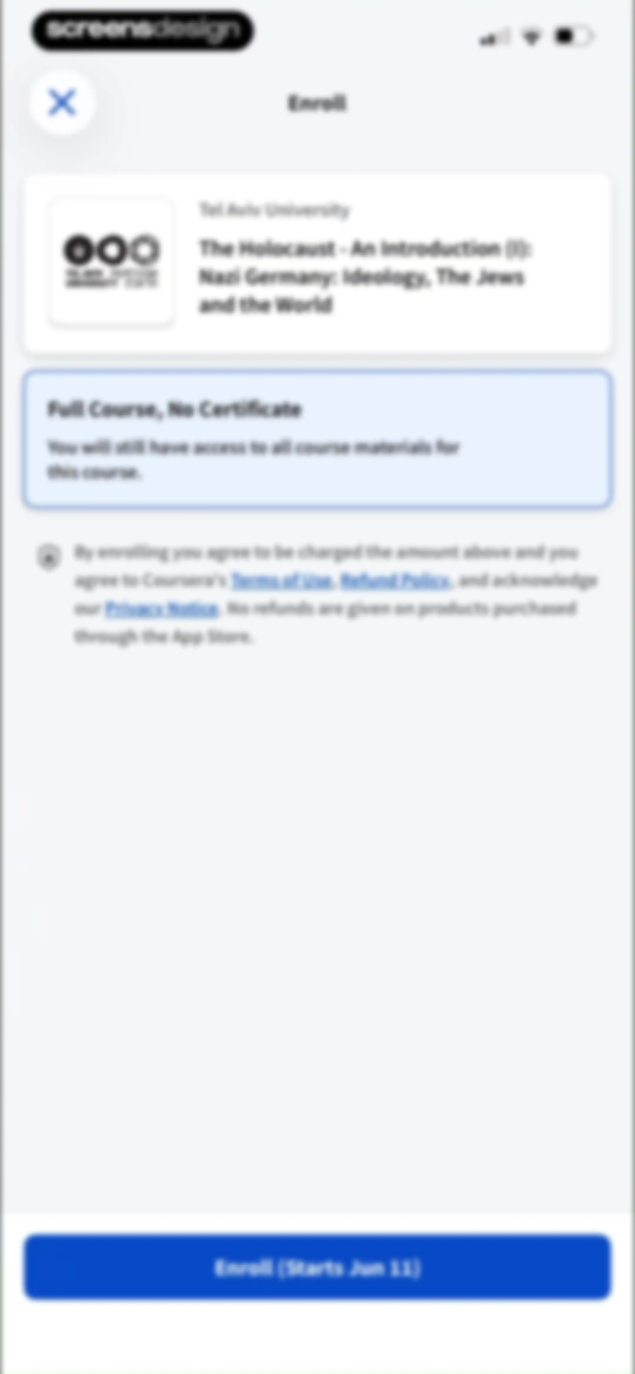 Coursera: Grow your career screen 17