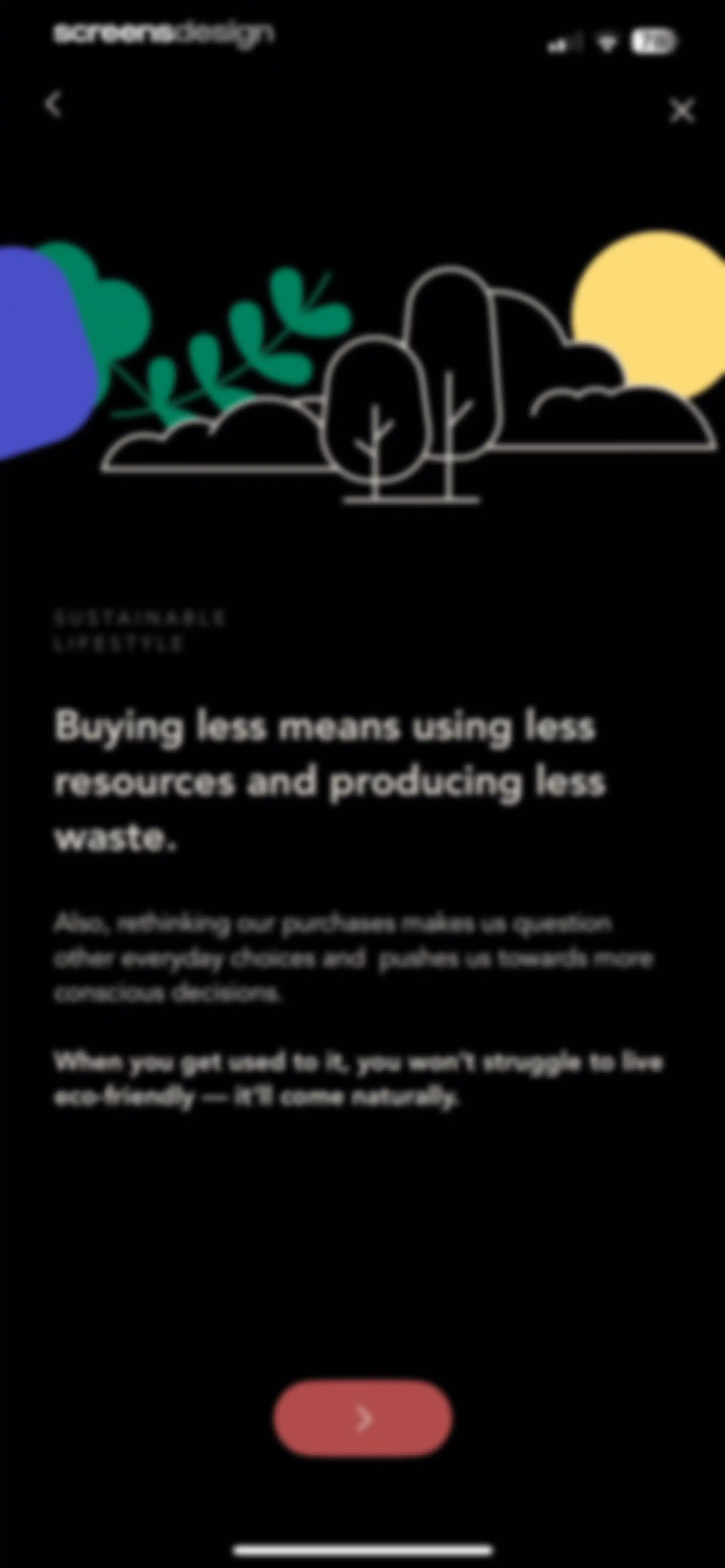 bless. minimal shopping habits screen 99