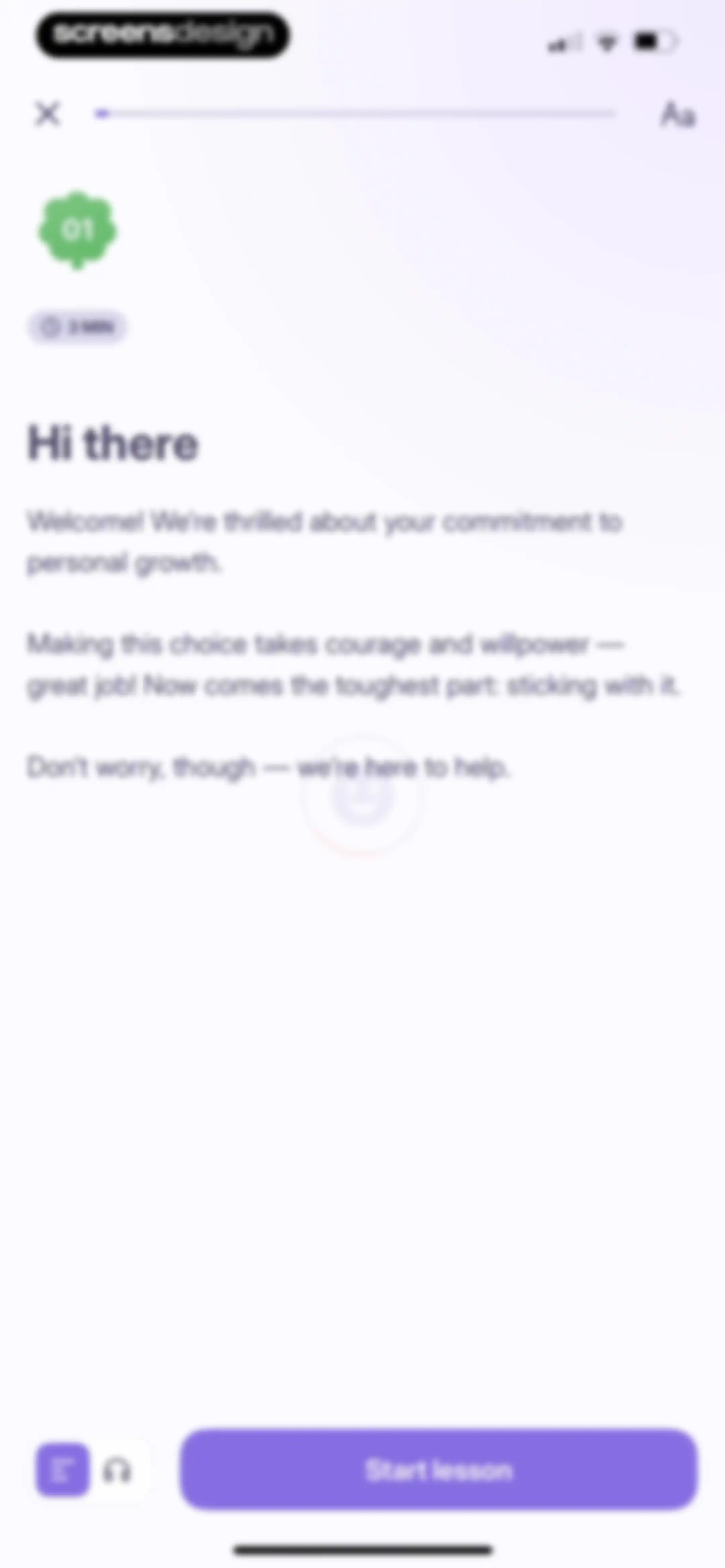 Liven: Discover yourself screen 58