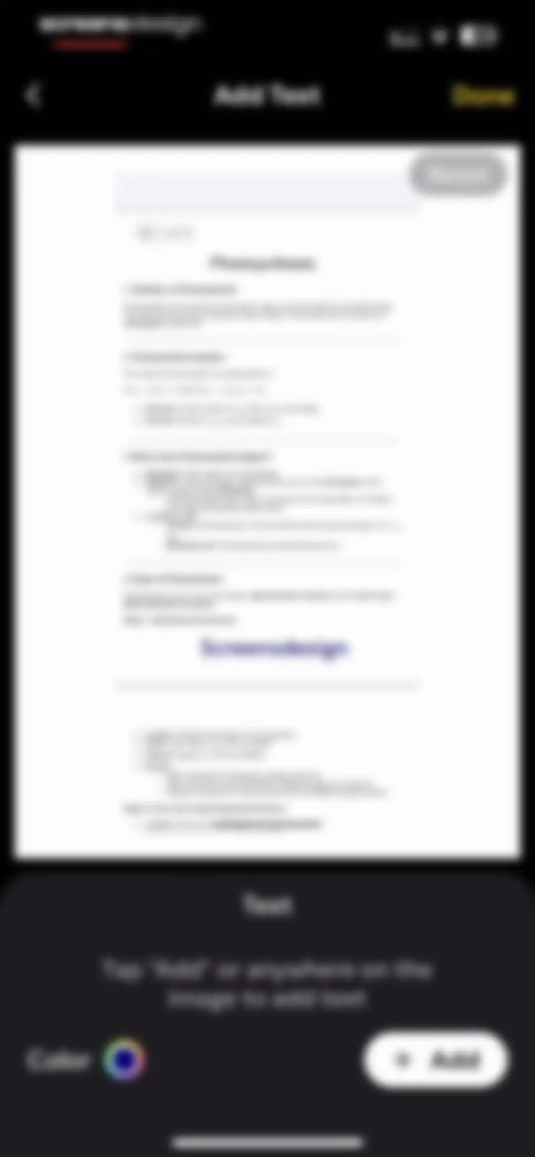 Image to PDF Converter · Edit screen 58