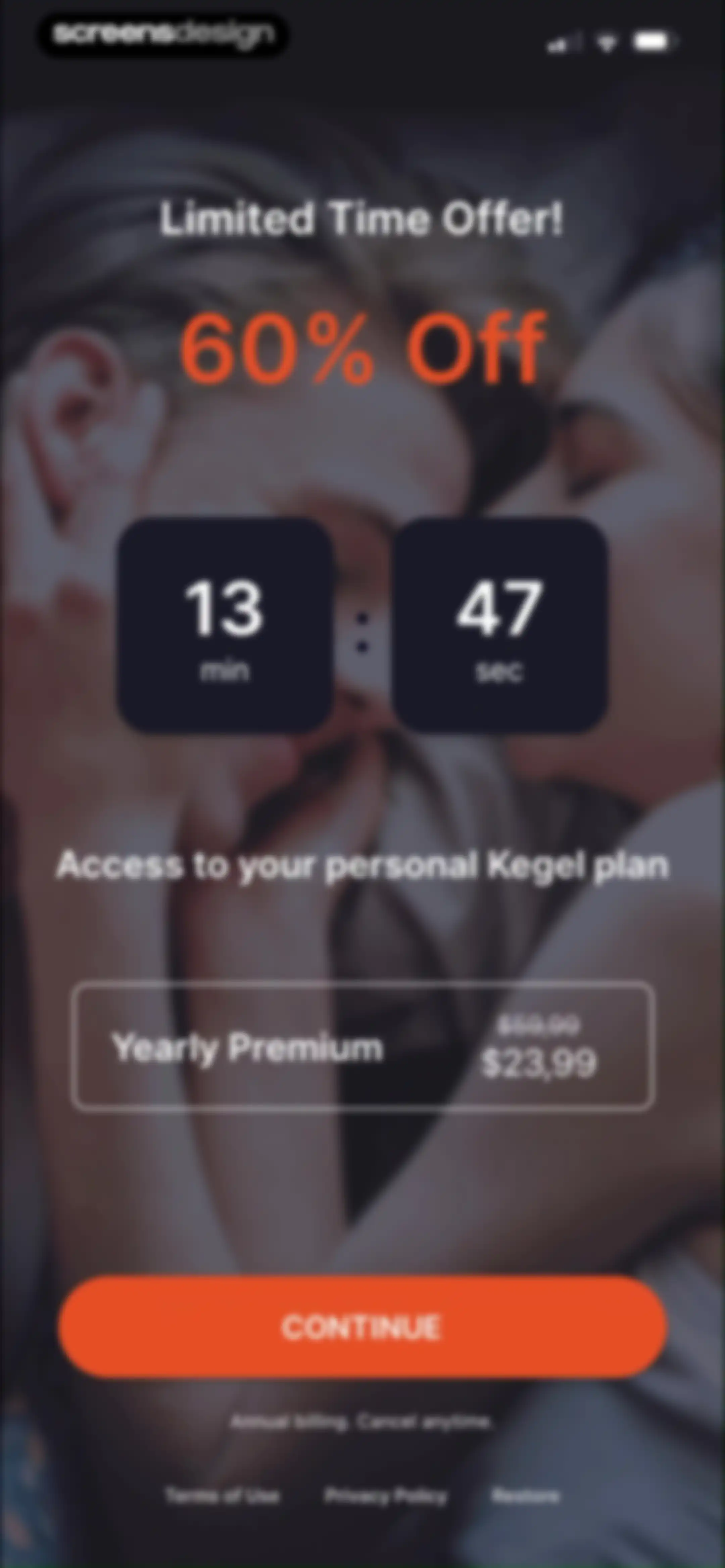 Kegel Men: Men's Health screen 47