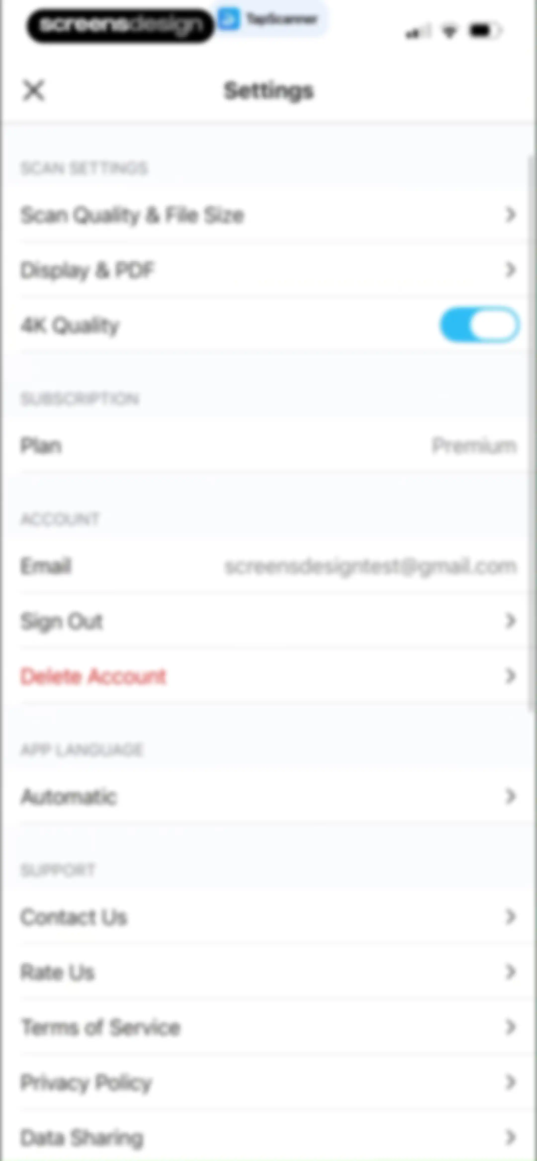 PDF Scanner App: TapScanner screen 128