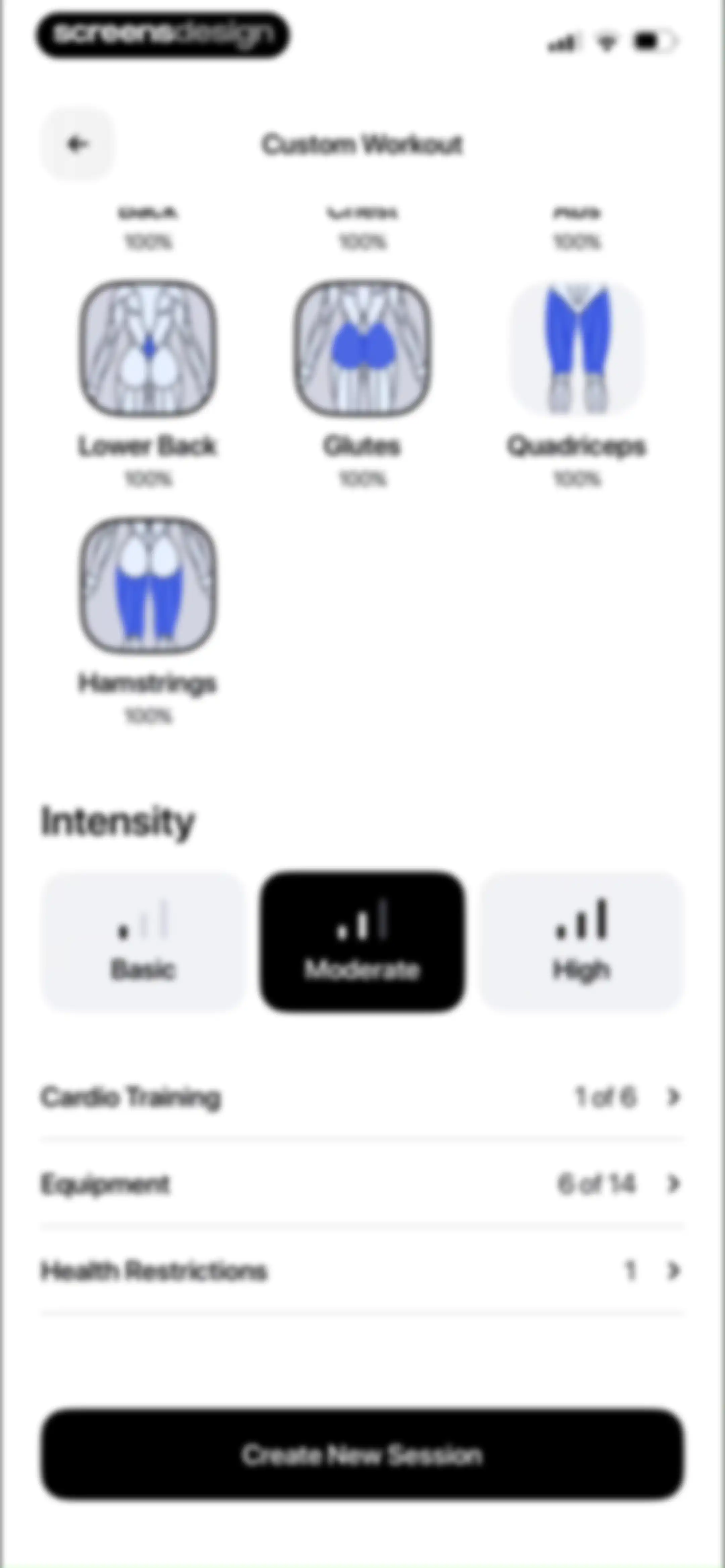 Zing AI: Home & Gym Workouts screen 97