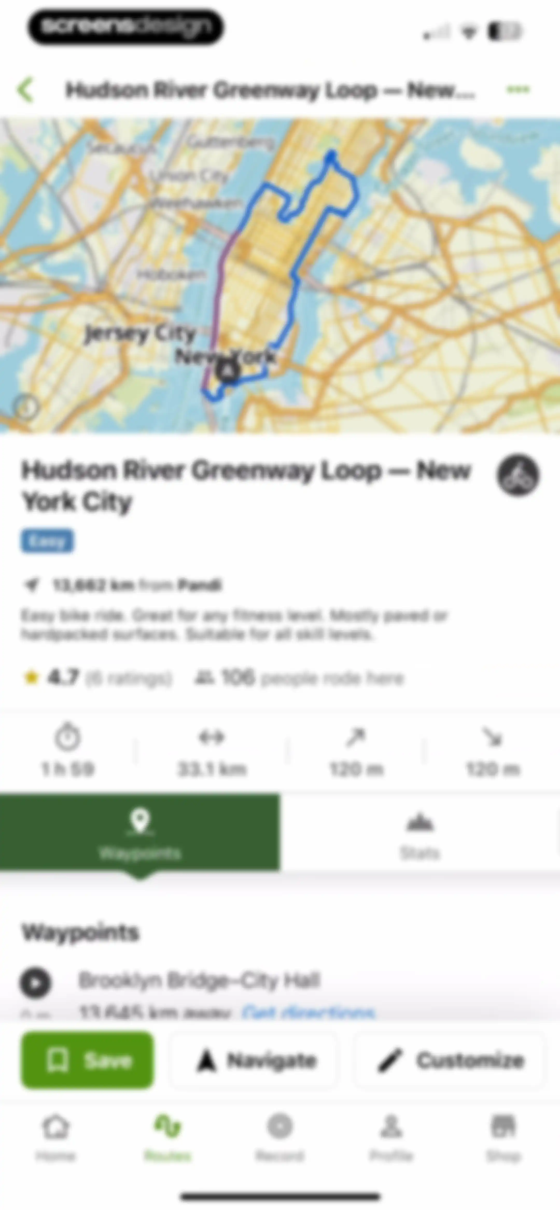 komoot - hike, bike & run screen 92
