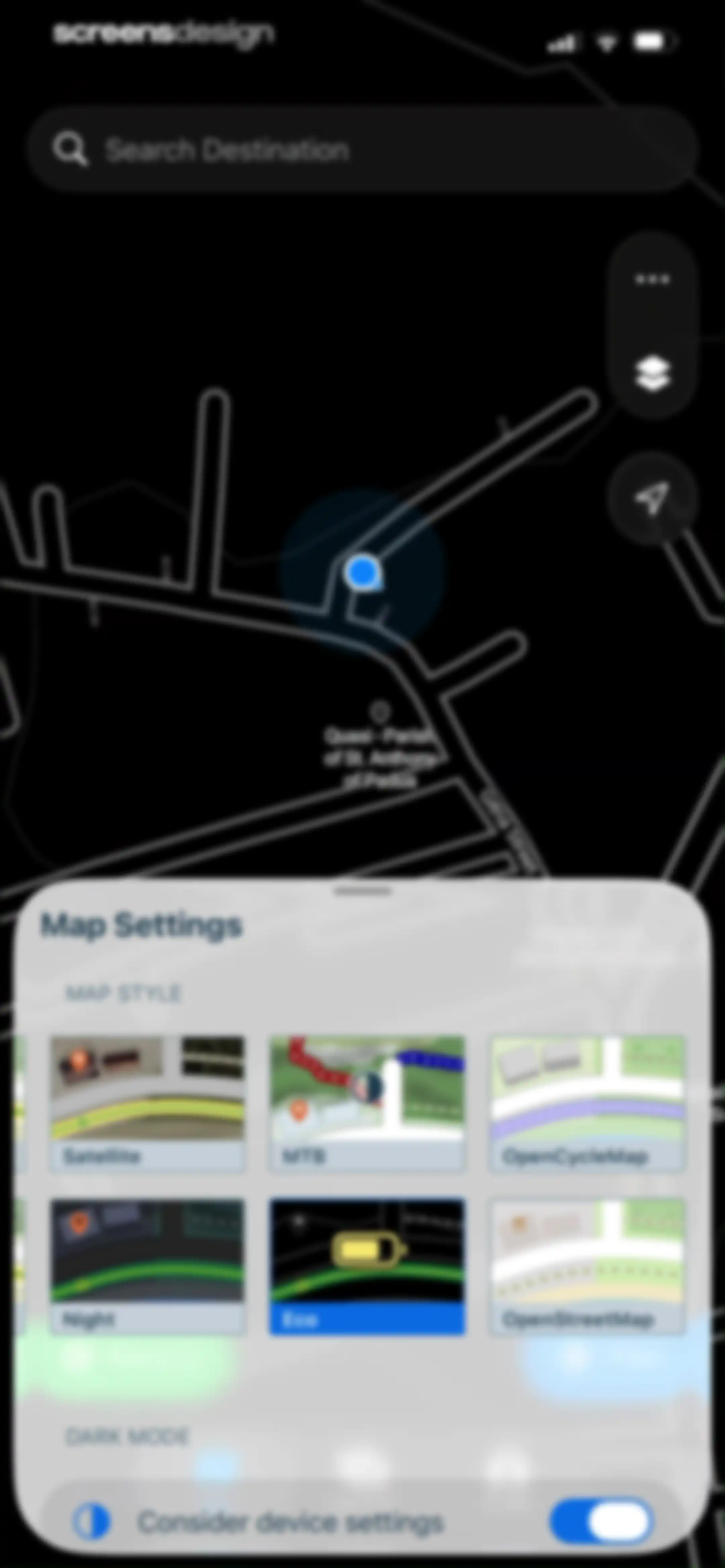 Bikemap: Bicycle Tracker & GPS screen 55