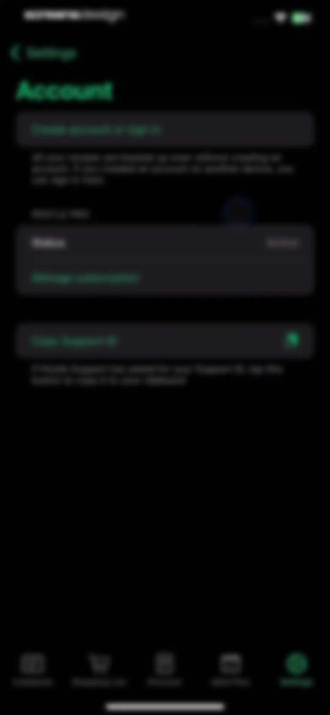Pestle: Recipe Manager screen 57