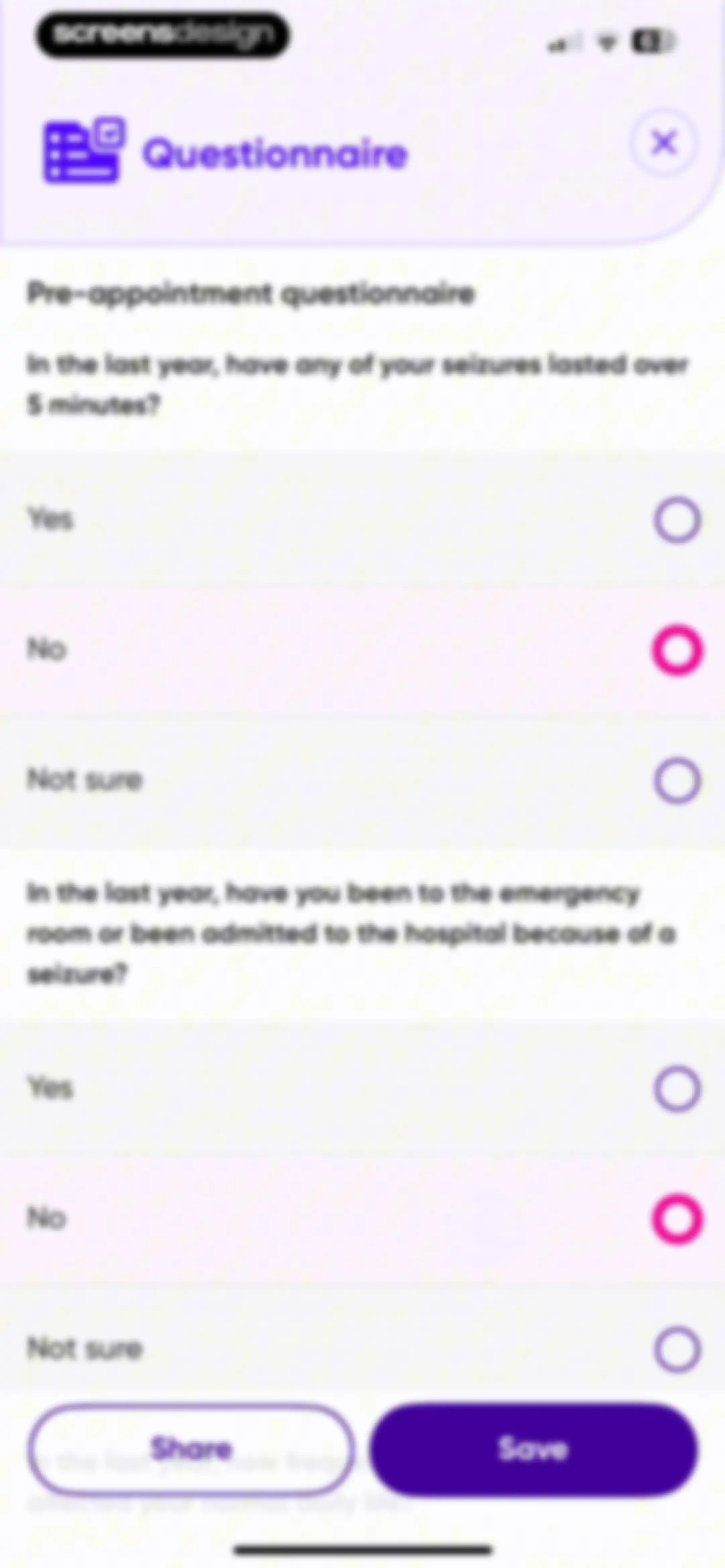 Epsy: Seizure Log for Epilepsy screen 49