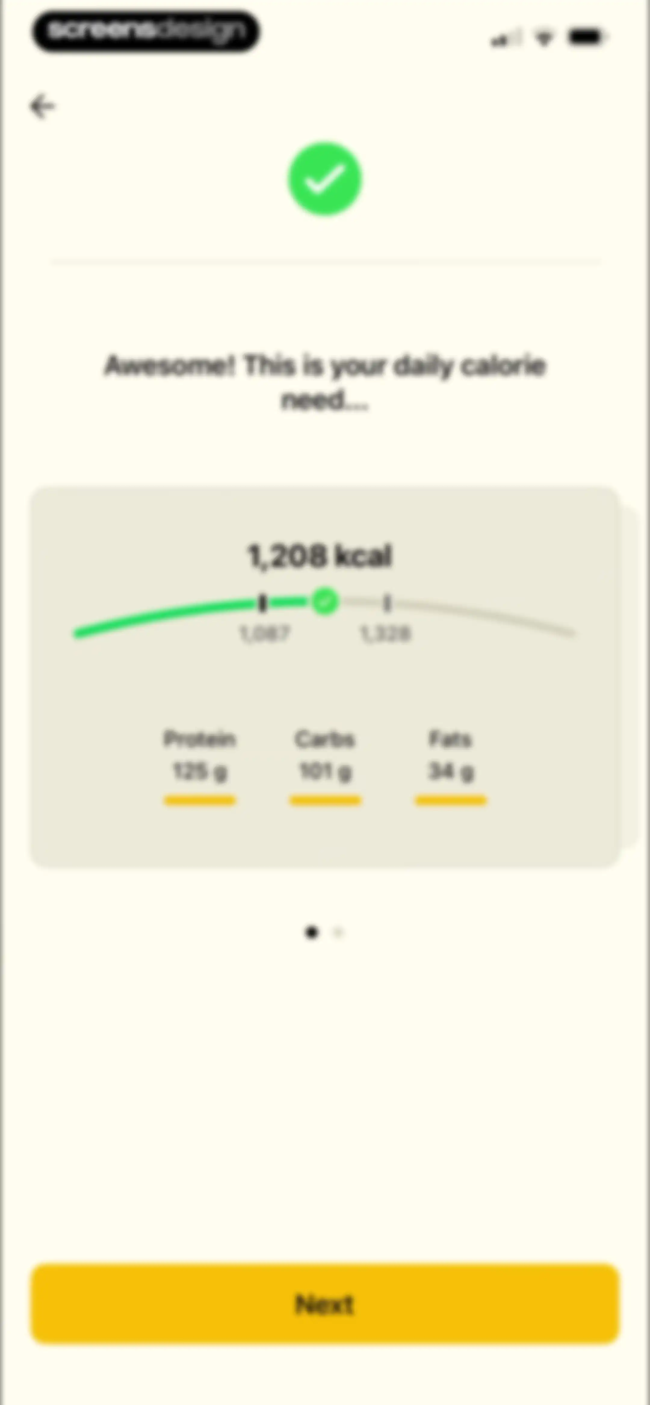 Fitia: Calorie Counter & Diet screen 18
