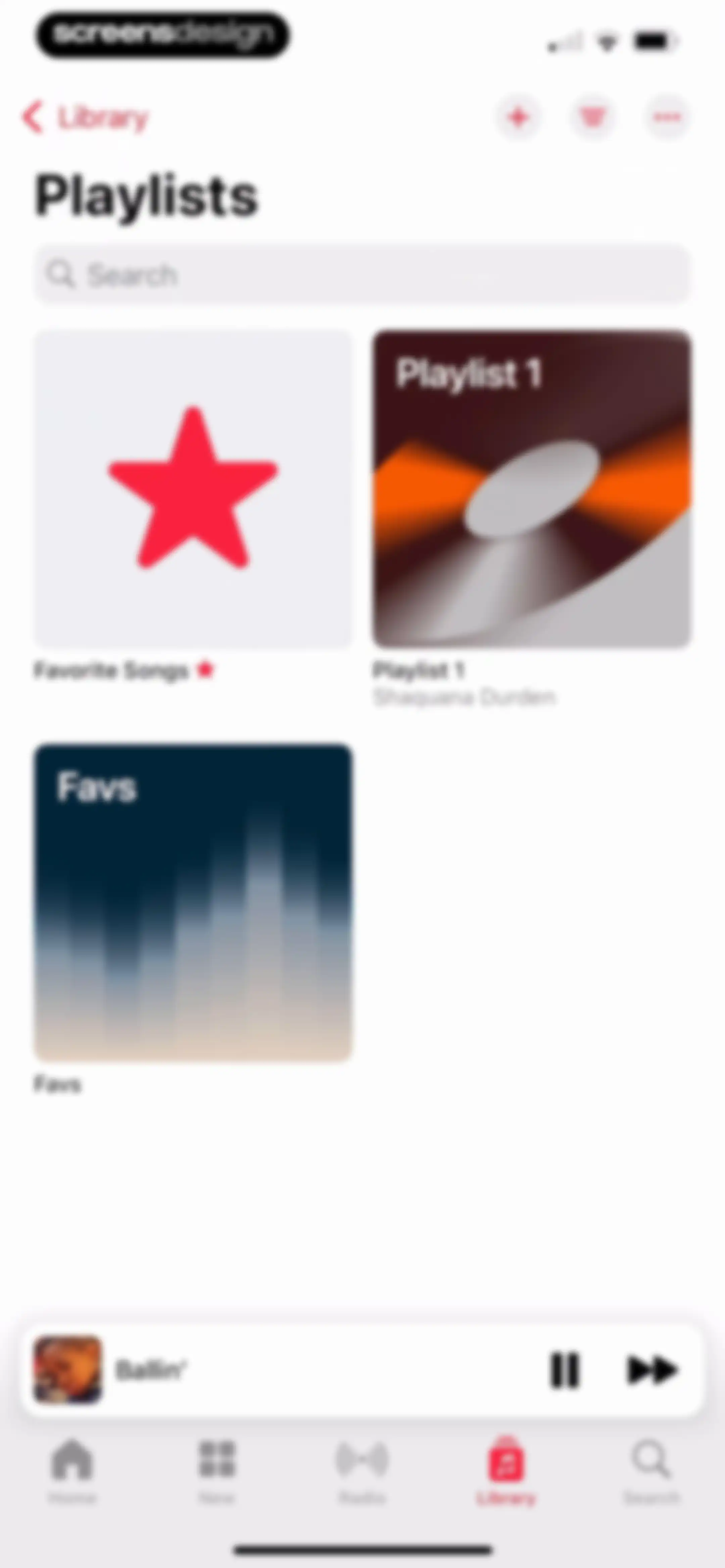 Apple Music screen 121