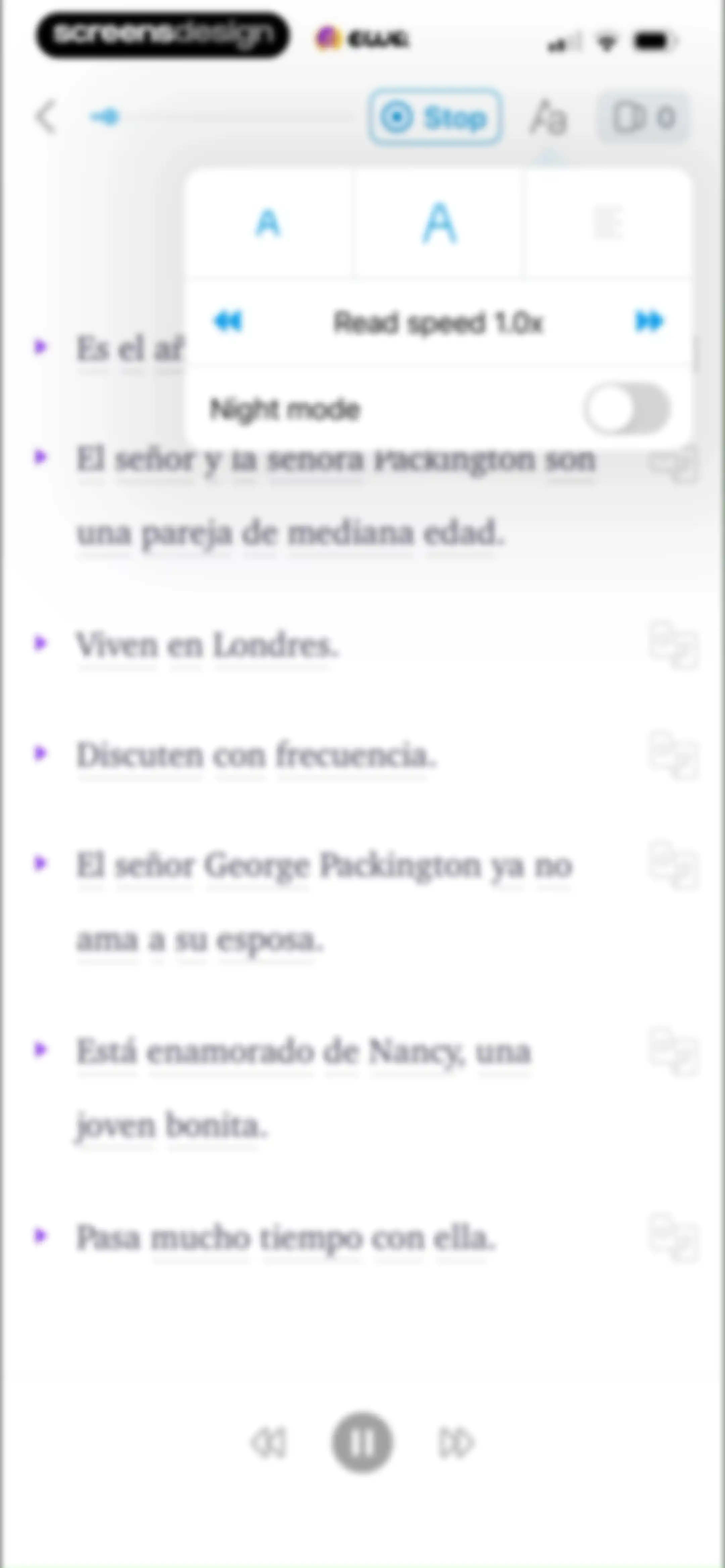EWA: Learn Languages screen 47