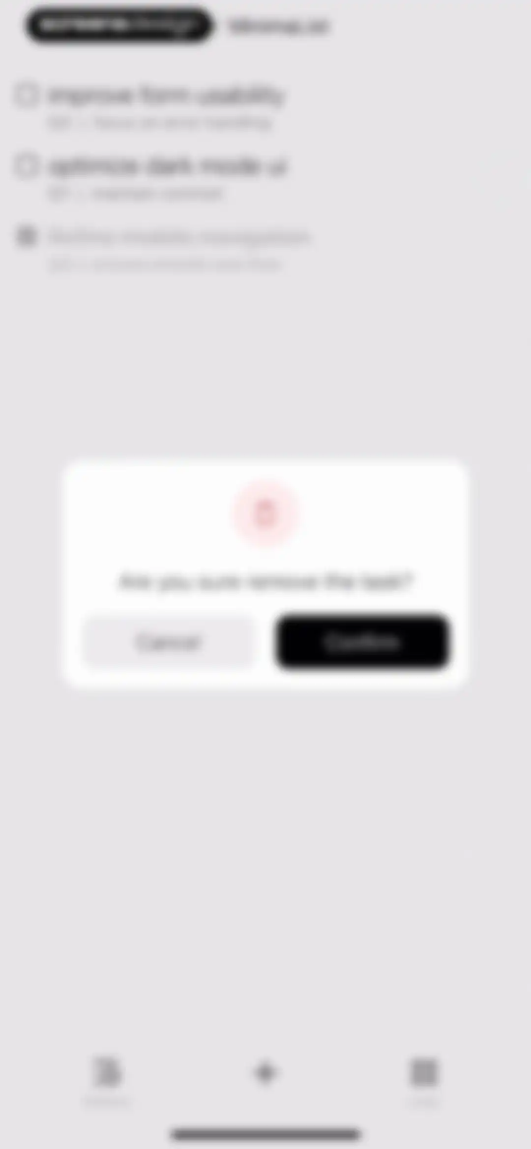 To Do List MinimaList & Widget screen 44
