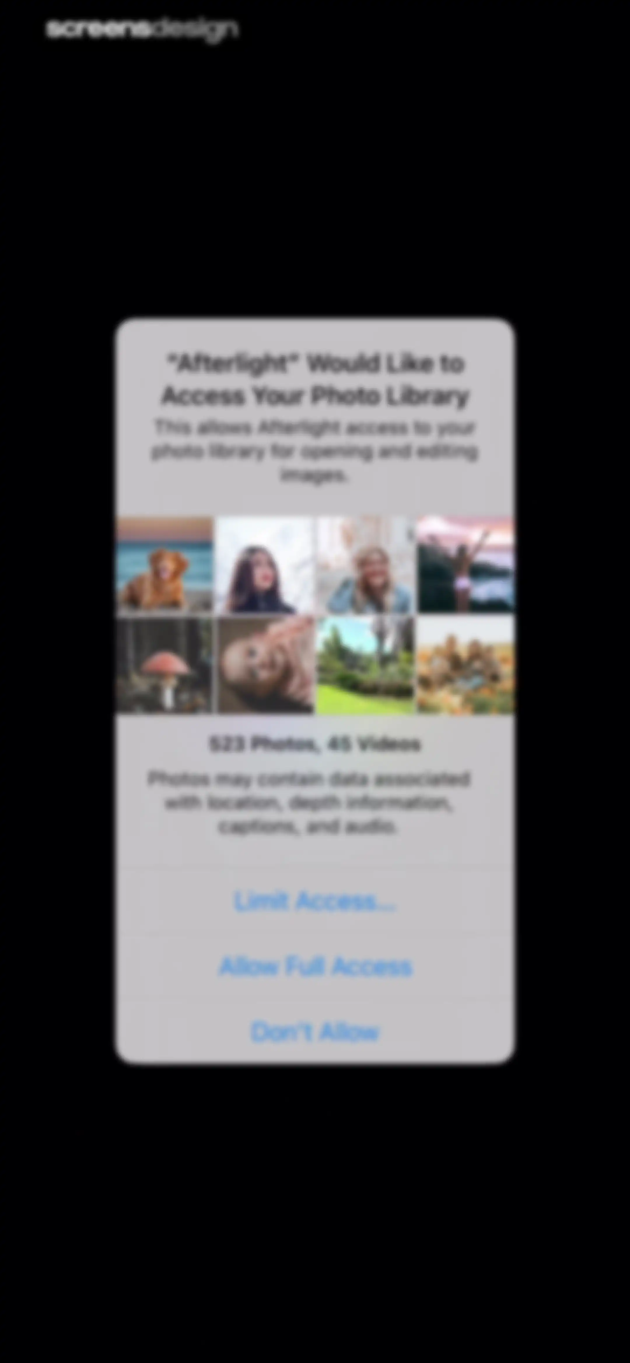 Afterlight: Film Photo Editor screen 2