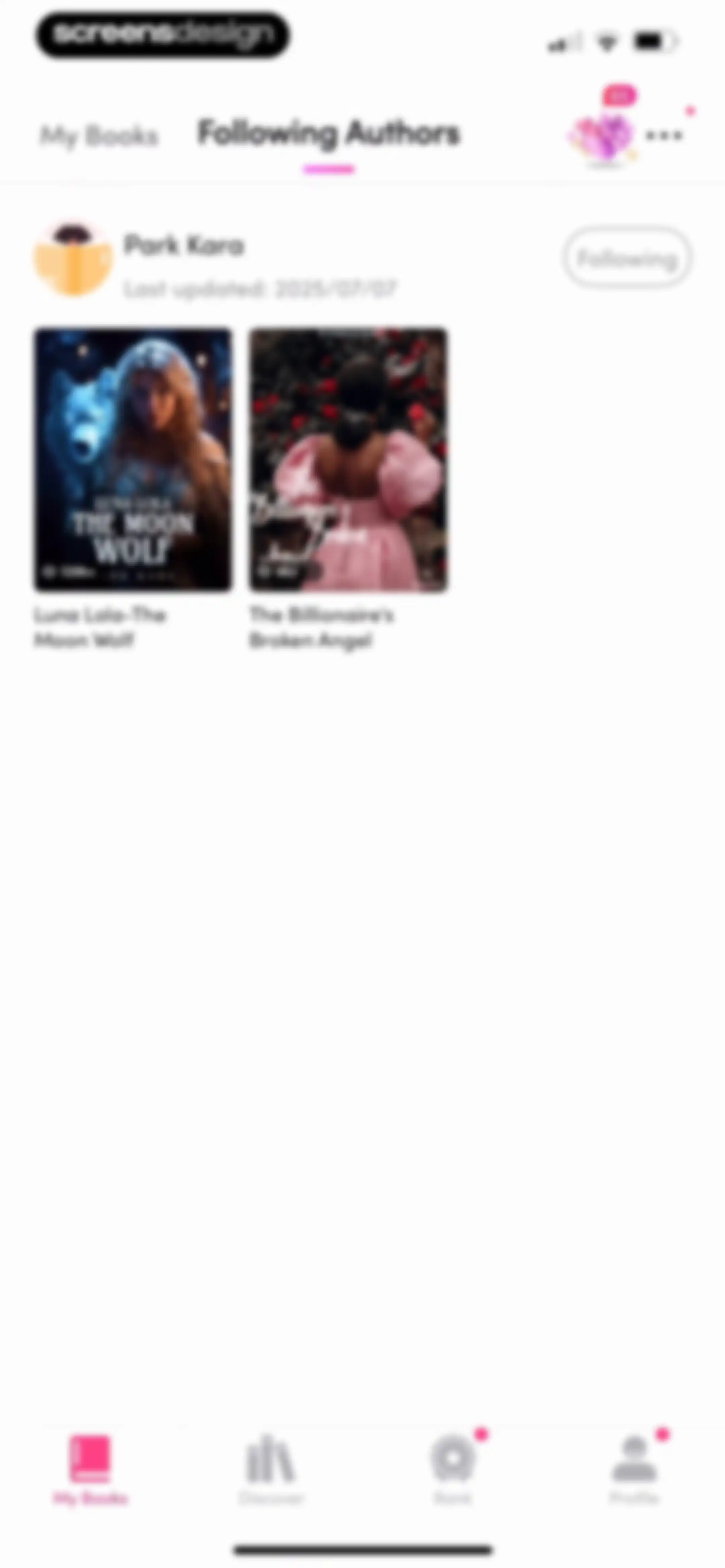 My Fiction: Stories & Novels screen 79