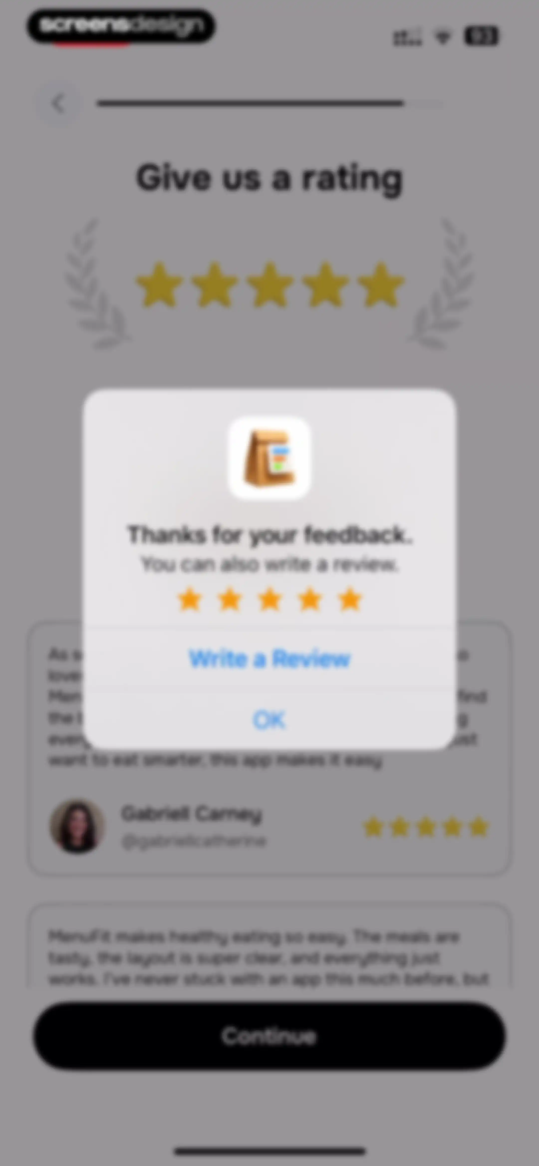 MenuFit - Healthy Eating Out screen 36