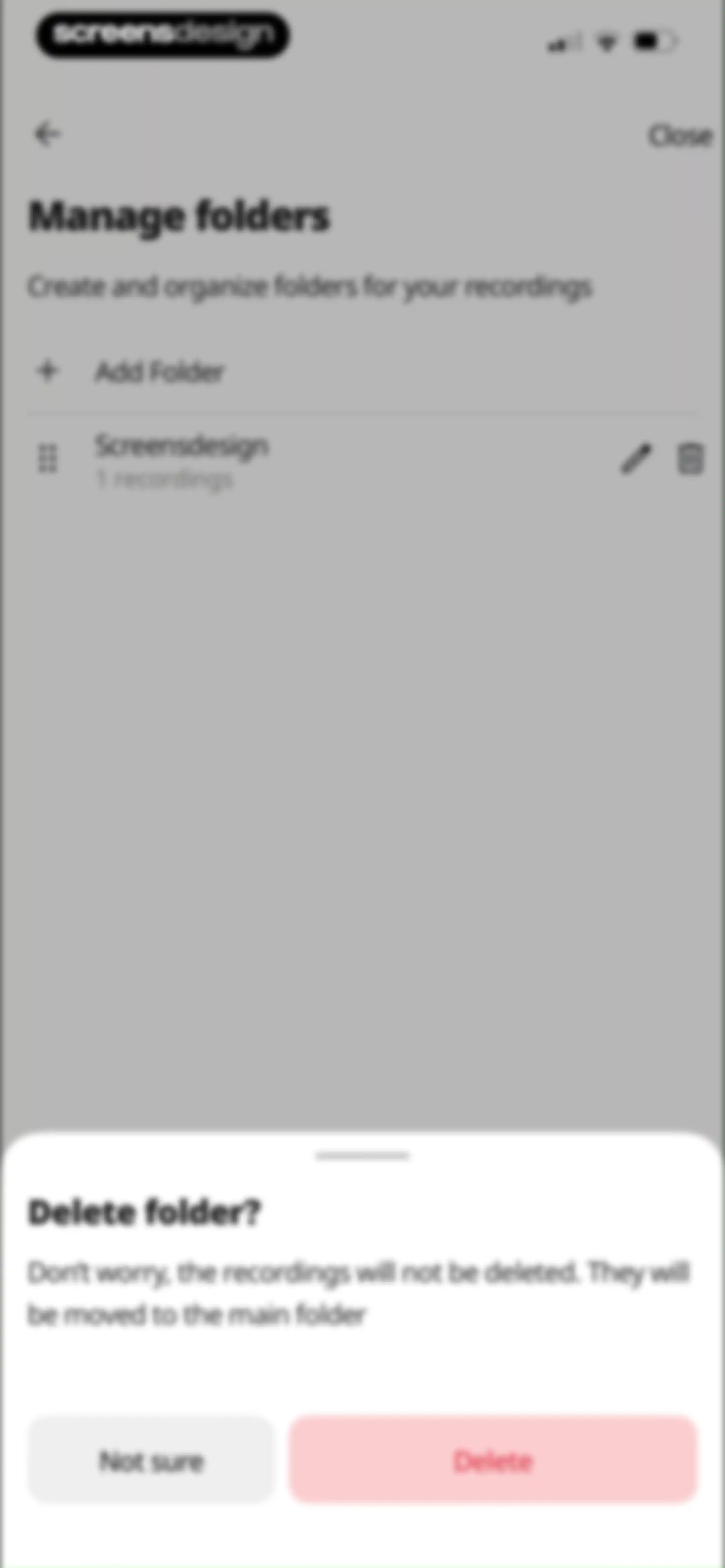 SpeakApp AI: Voice Notes screen 78