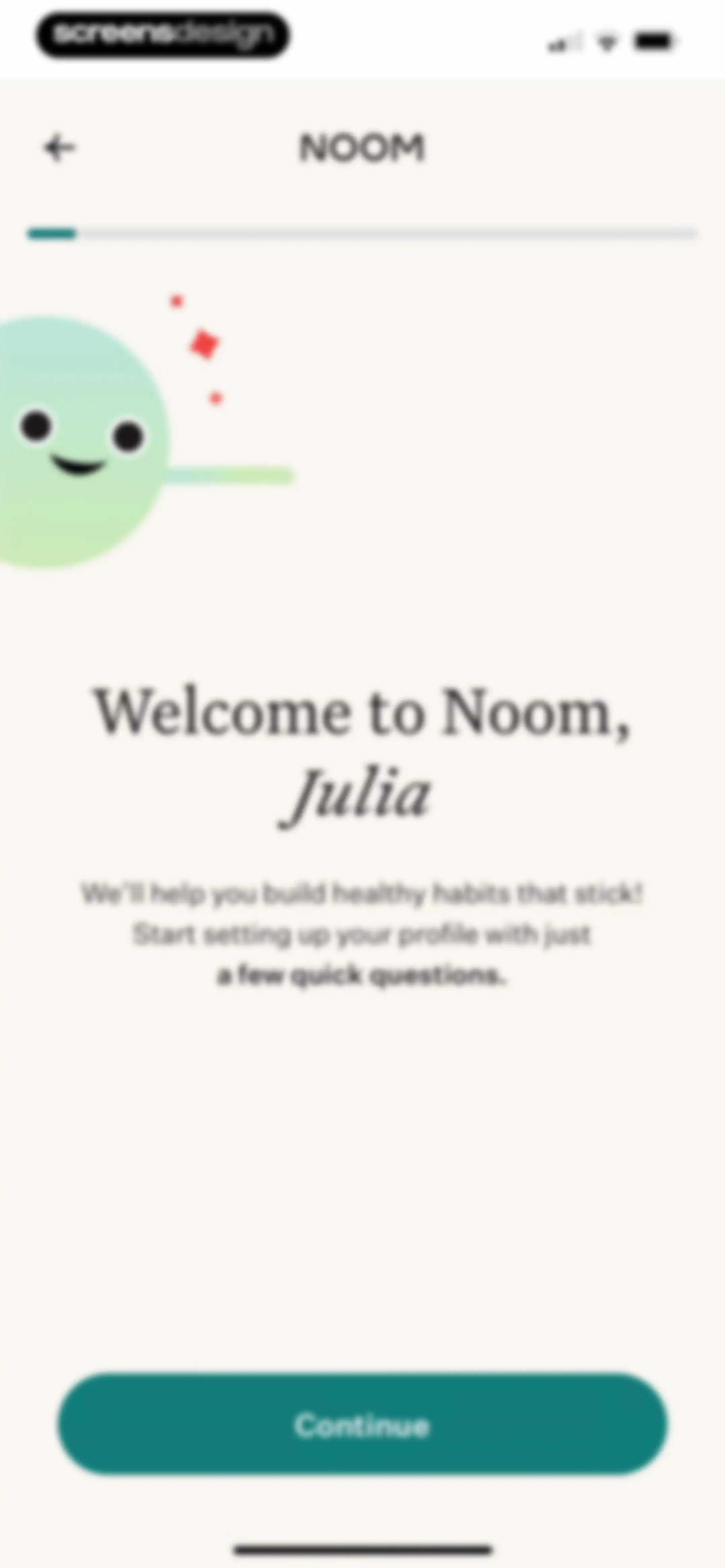 Noom Weight Loss, Food Tracker screen 12