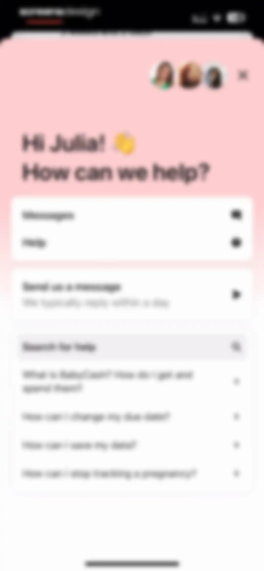 amma: Pregnancy & Baby Tracker screen 158