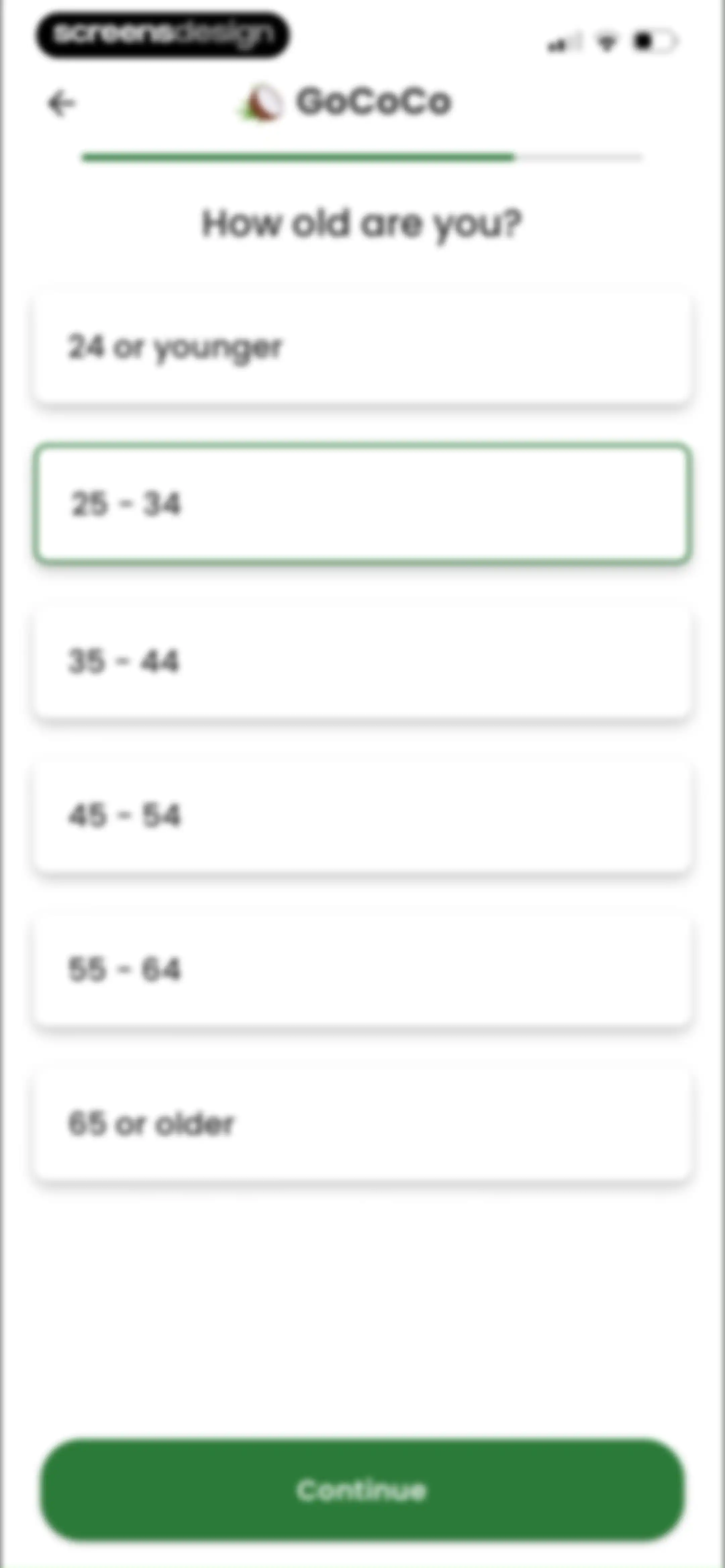 Diabetes food tracker - Gococo screen 33