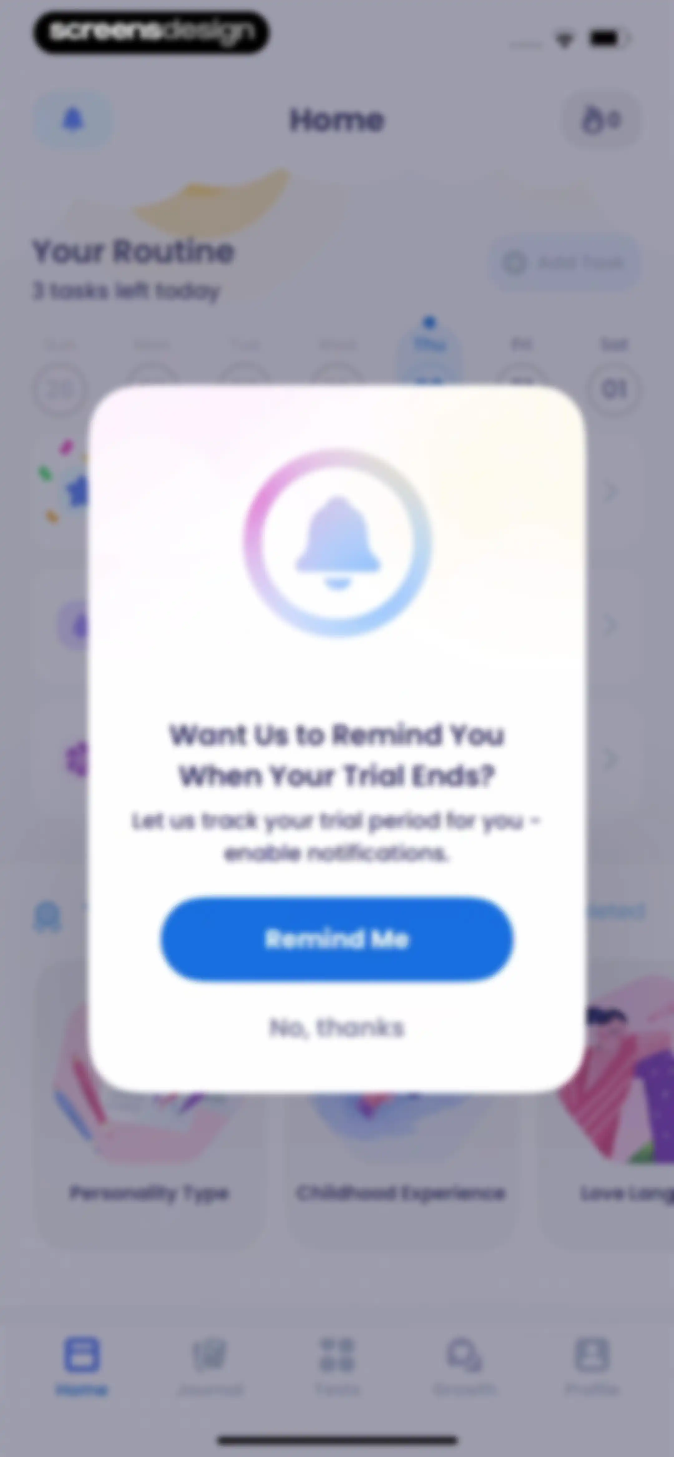 Breeze: Start Self-Discovery screen 23