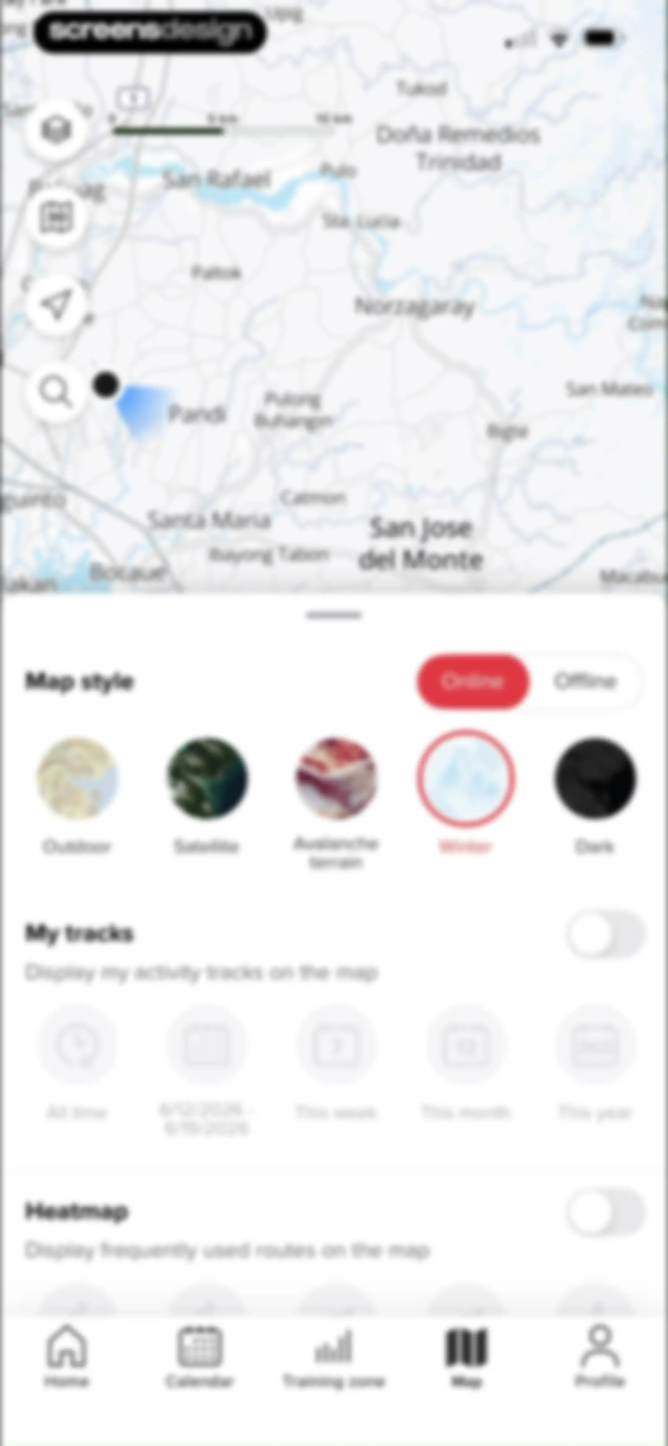 Sports Tracker: Run Bike Hike screen 202