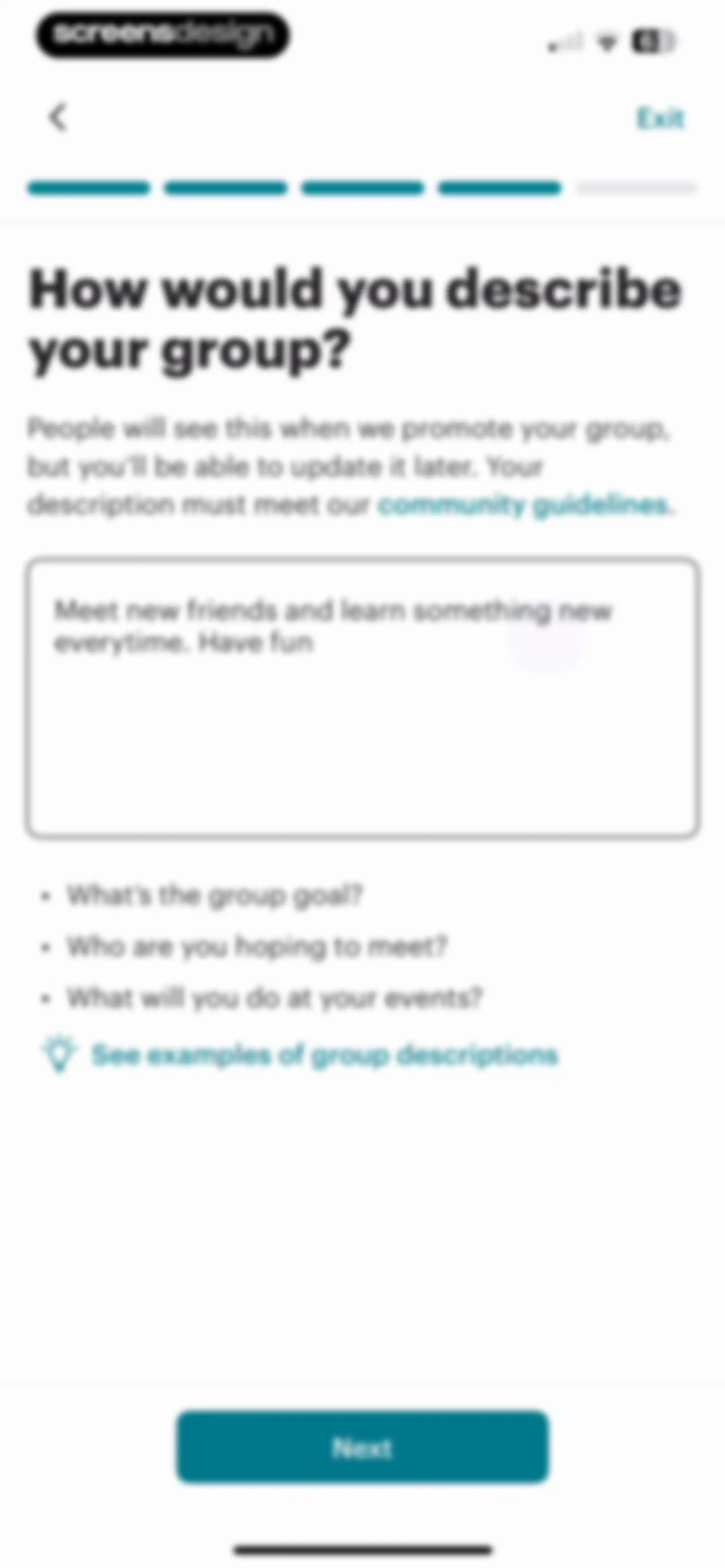 Meetup: Social Events & Groups screen 75