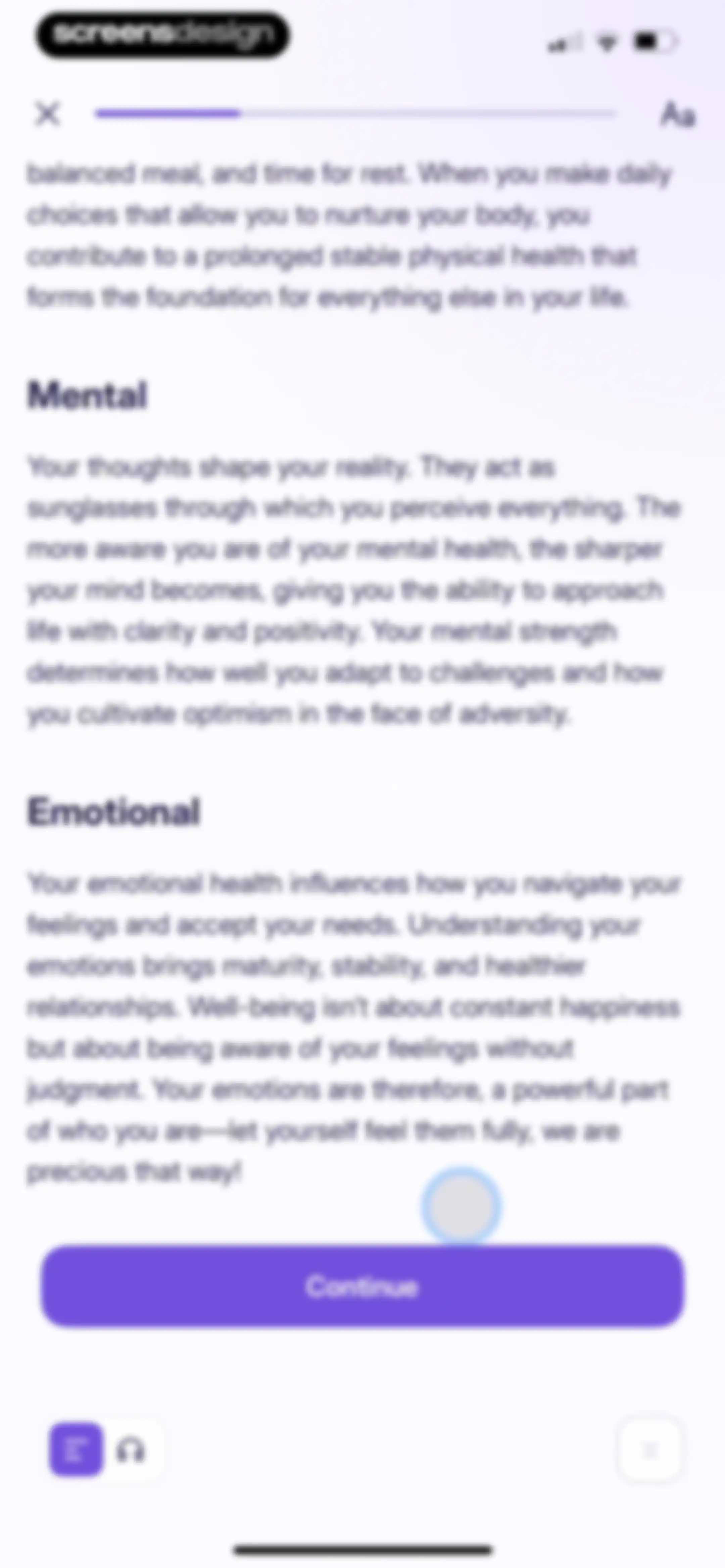 Liven: Discover yourself screen 80