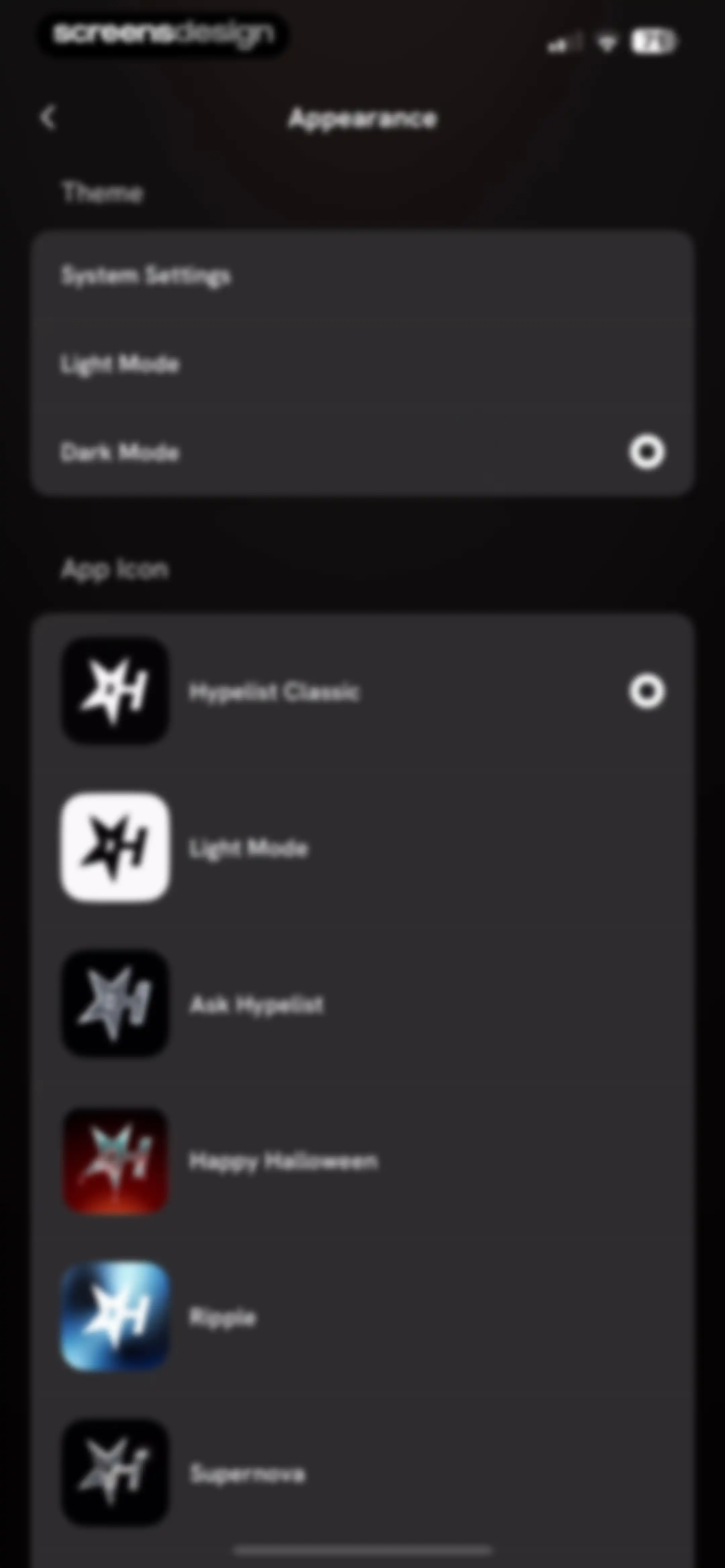 Hypelist: Create & Share Lists screen 168