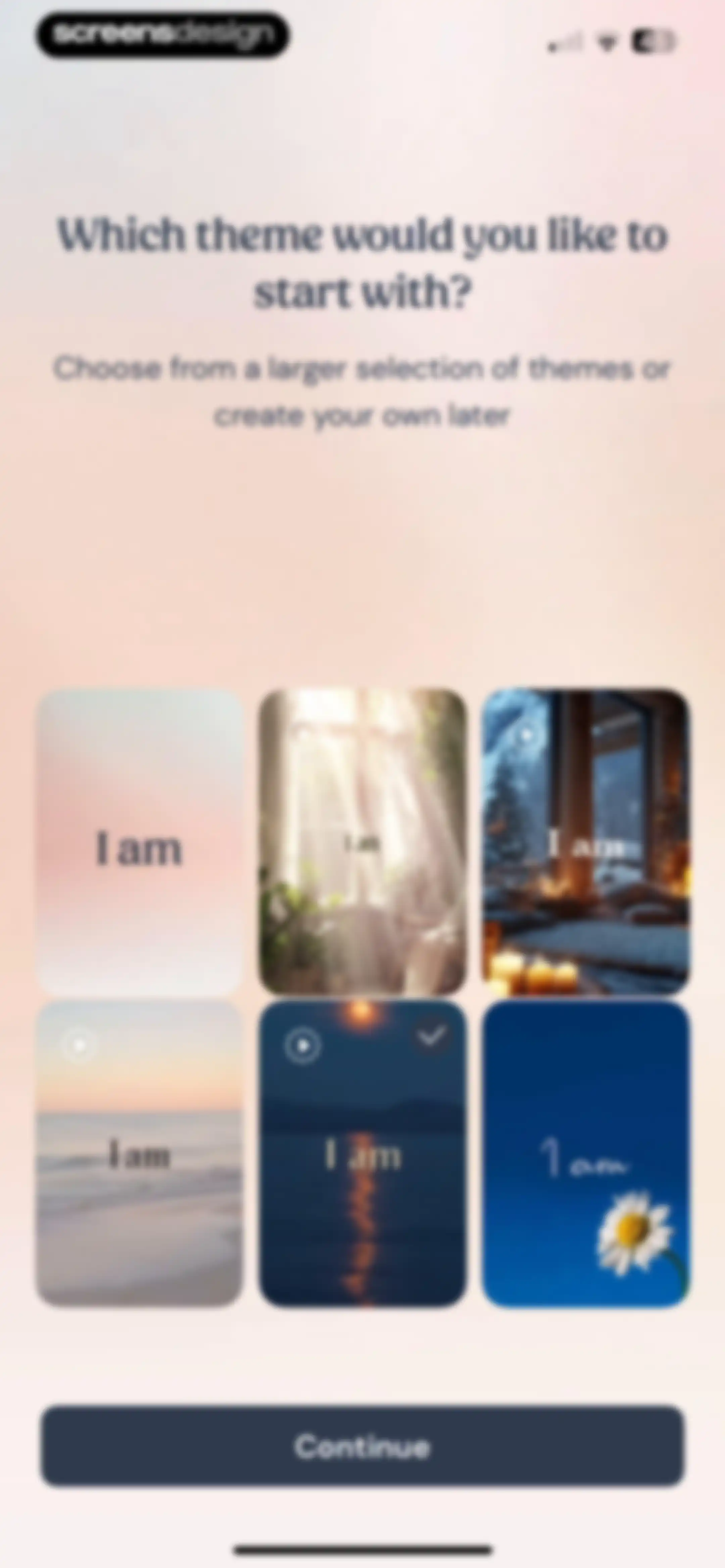 I am - Daily Affirmations screen 21
