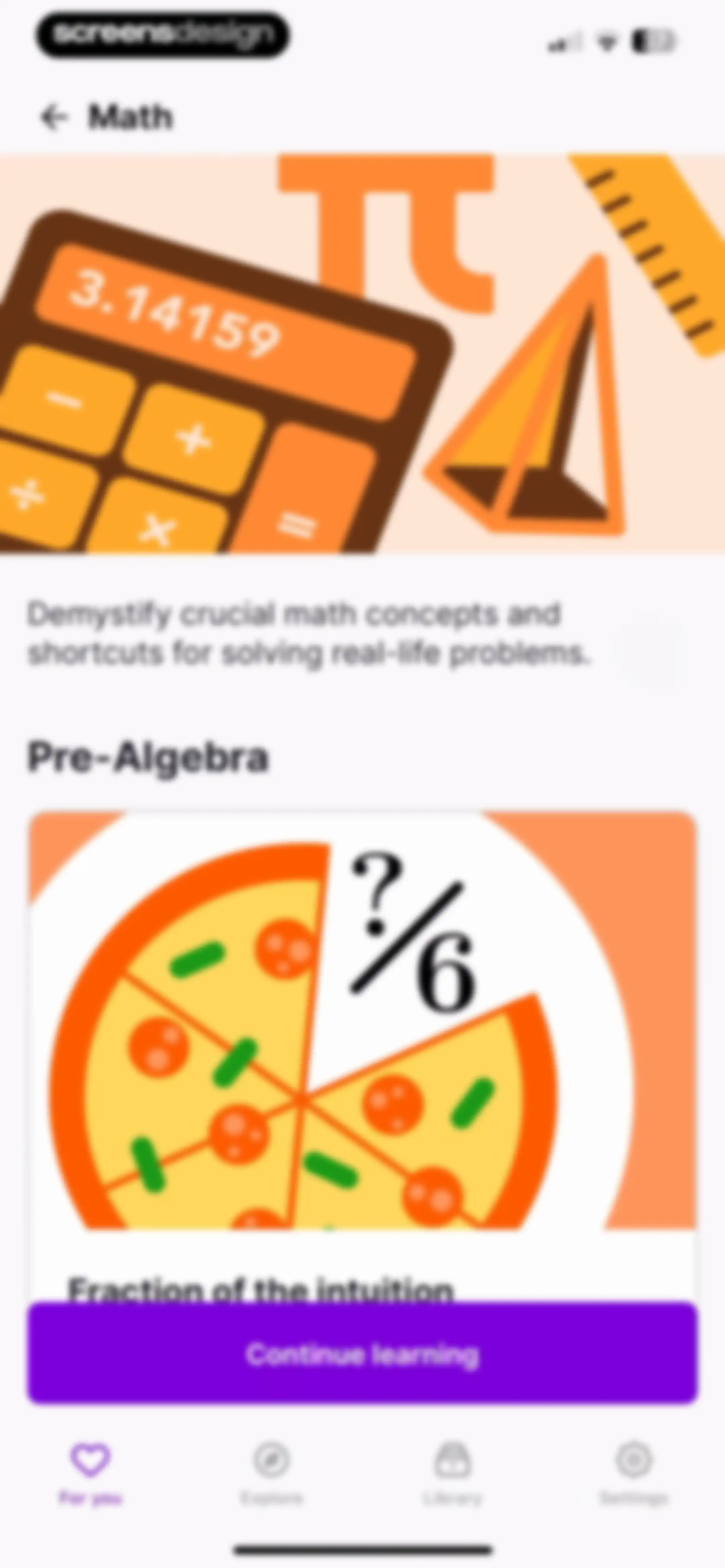 Nibble: Daily Learning & Quiz screen 88