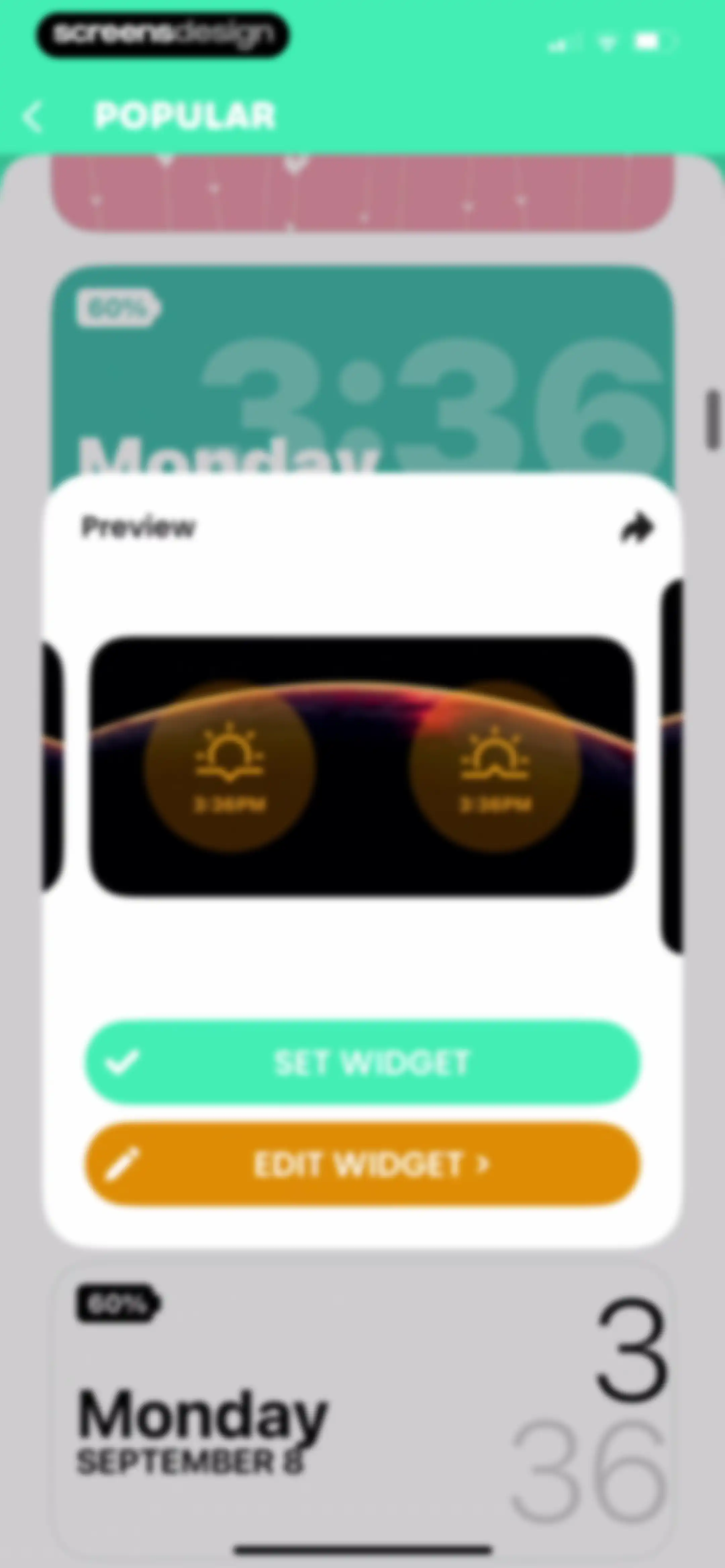 Color Widgets screen 38
