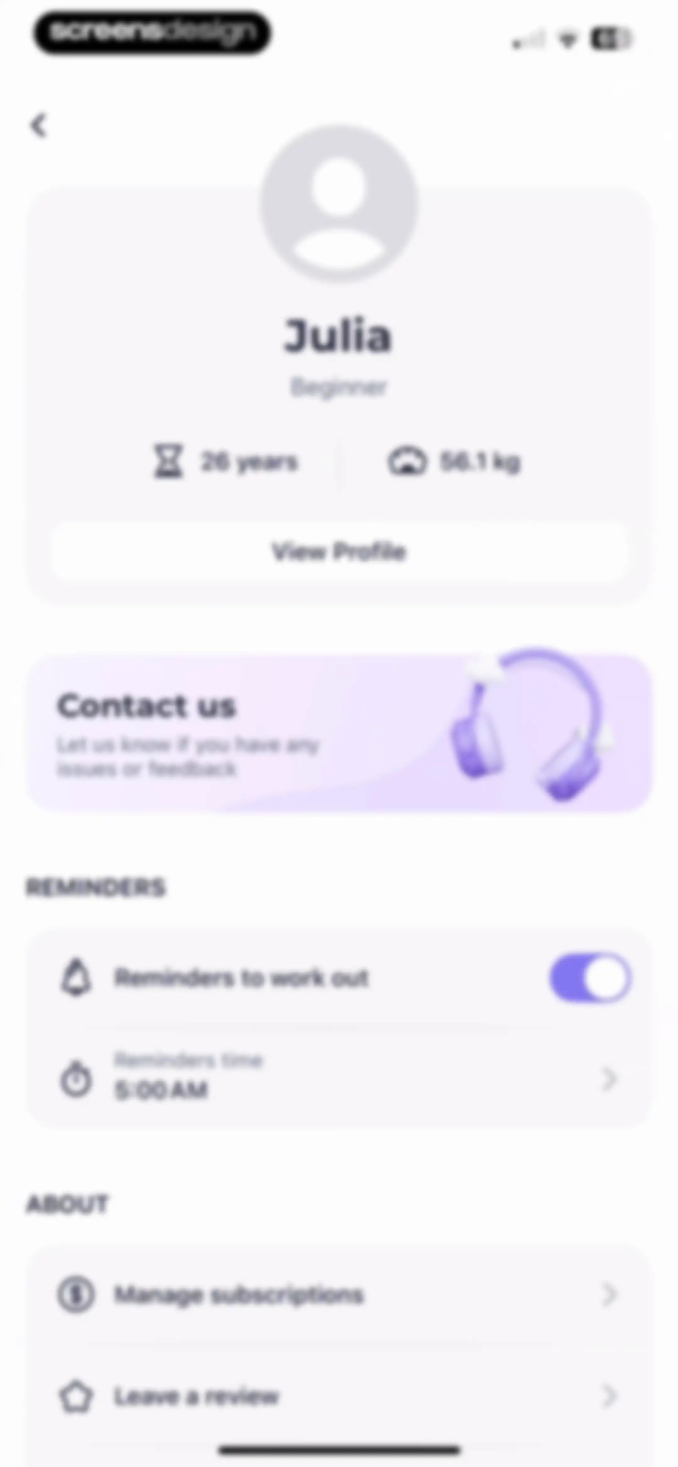 FitMe - Lazy Workout at Home screen 112