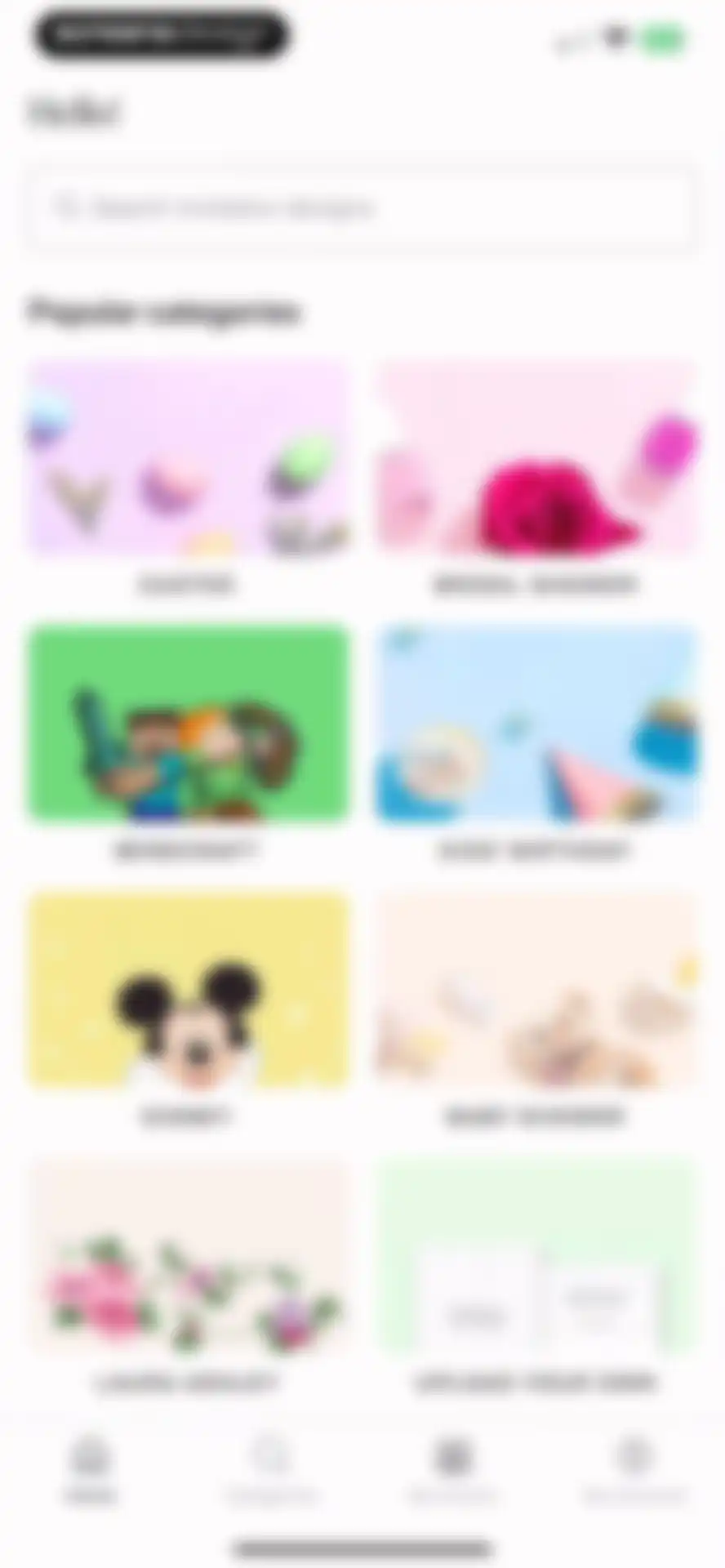 Evite: Party Invitation Maker screen 2