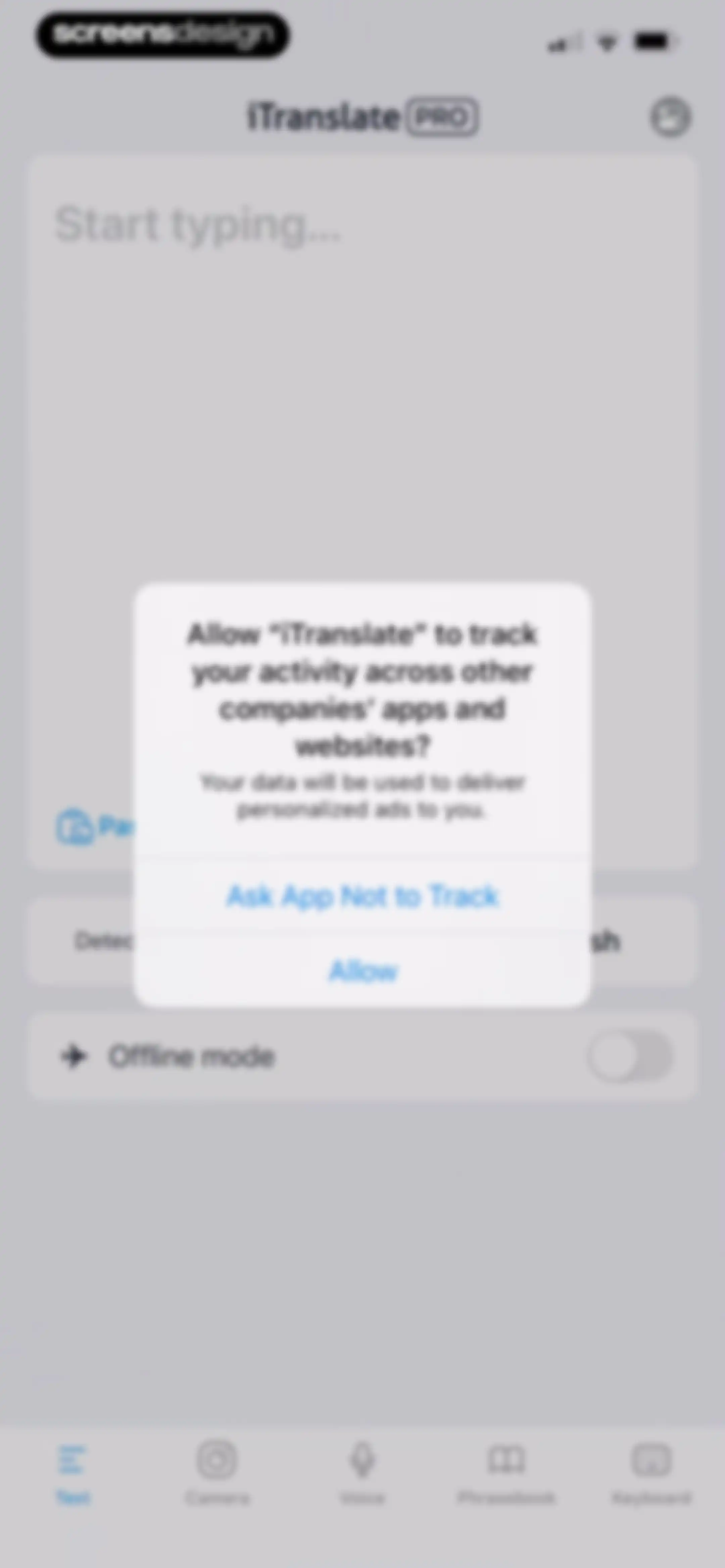iTranslate Translator screen 21