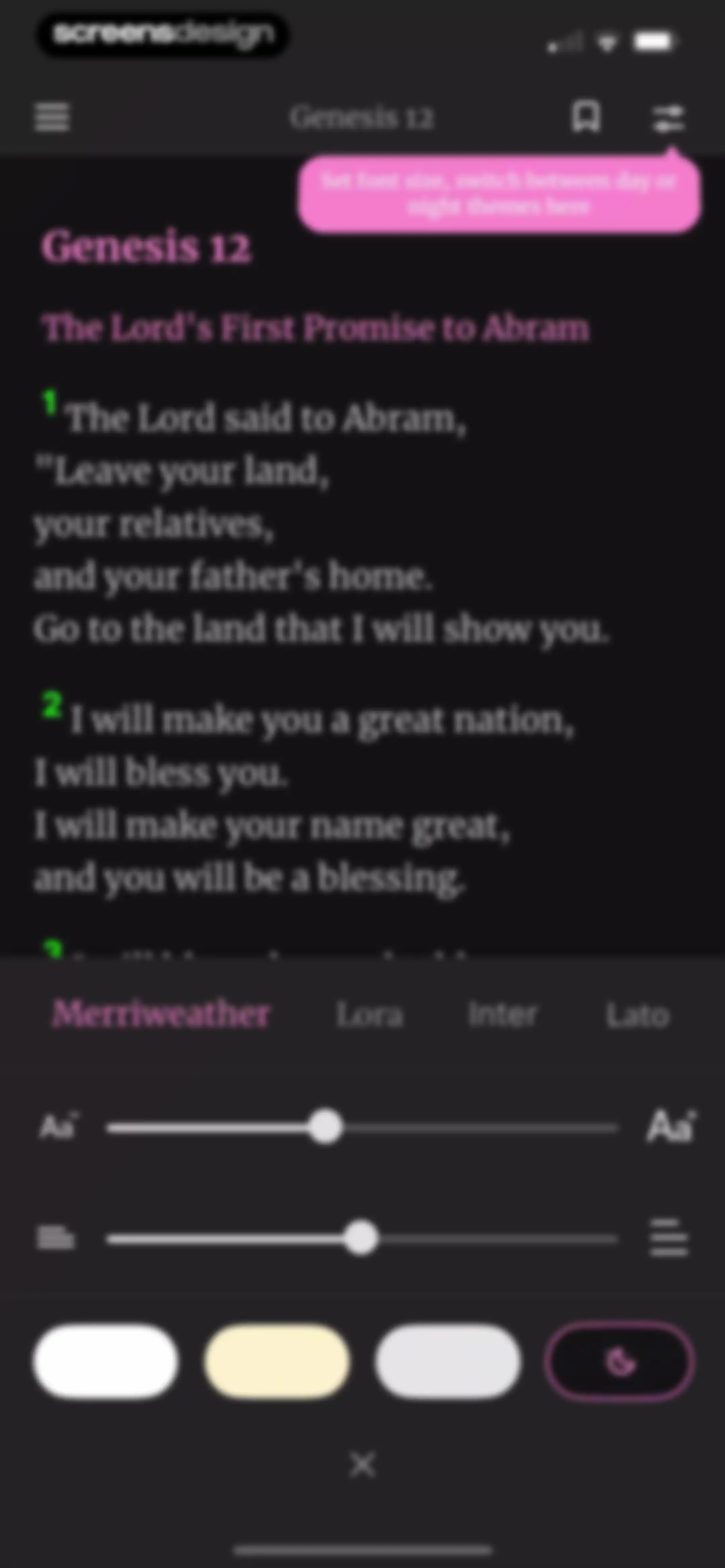 Bible For Women. screen 39