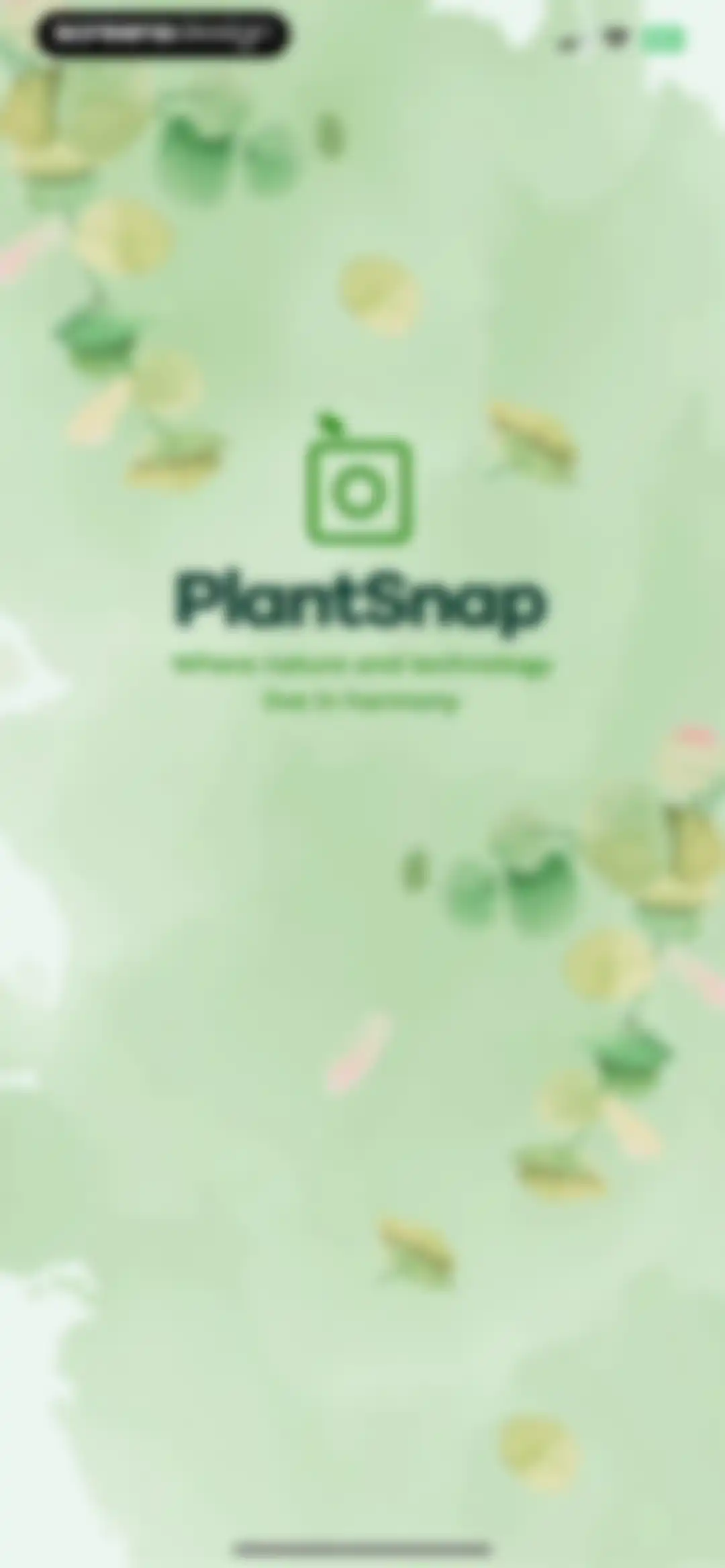 PlantSnap - Plant Scanner screen 1